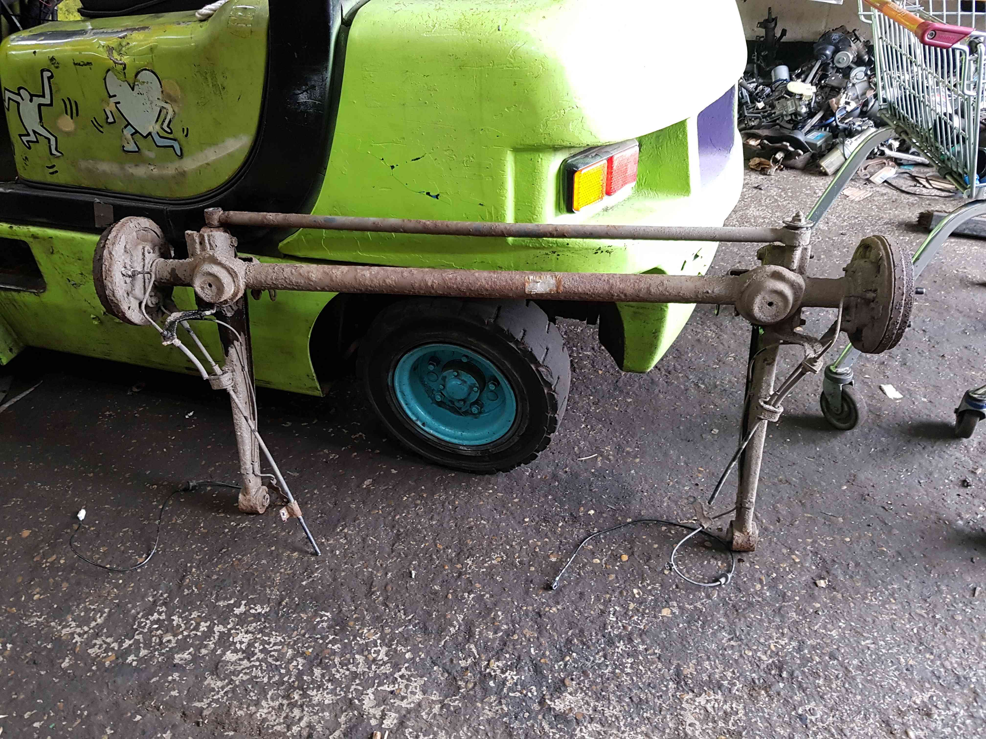 Thumb 2 Nissan Pixo 2010-2017 Rear Axle Complete