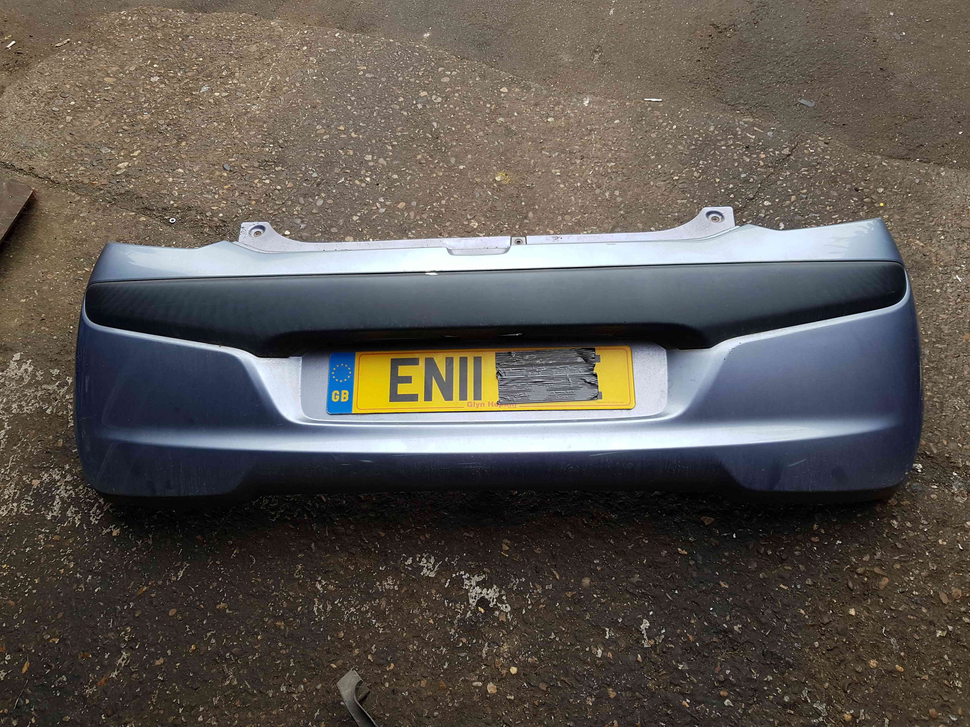 Thumb 2 Nissan Pixo 2010-2017 Rear Bumper Grayish Blue Metallic ZLZ