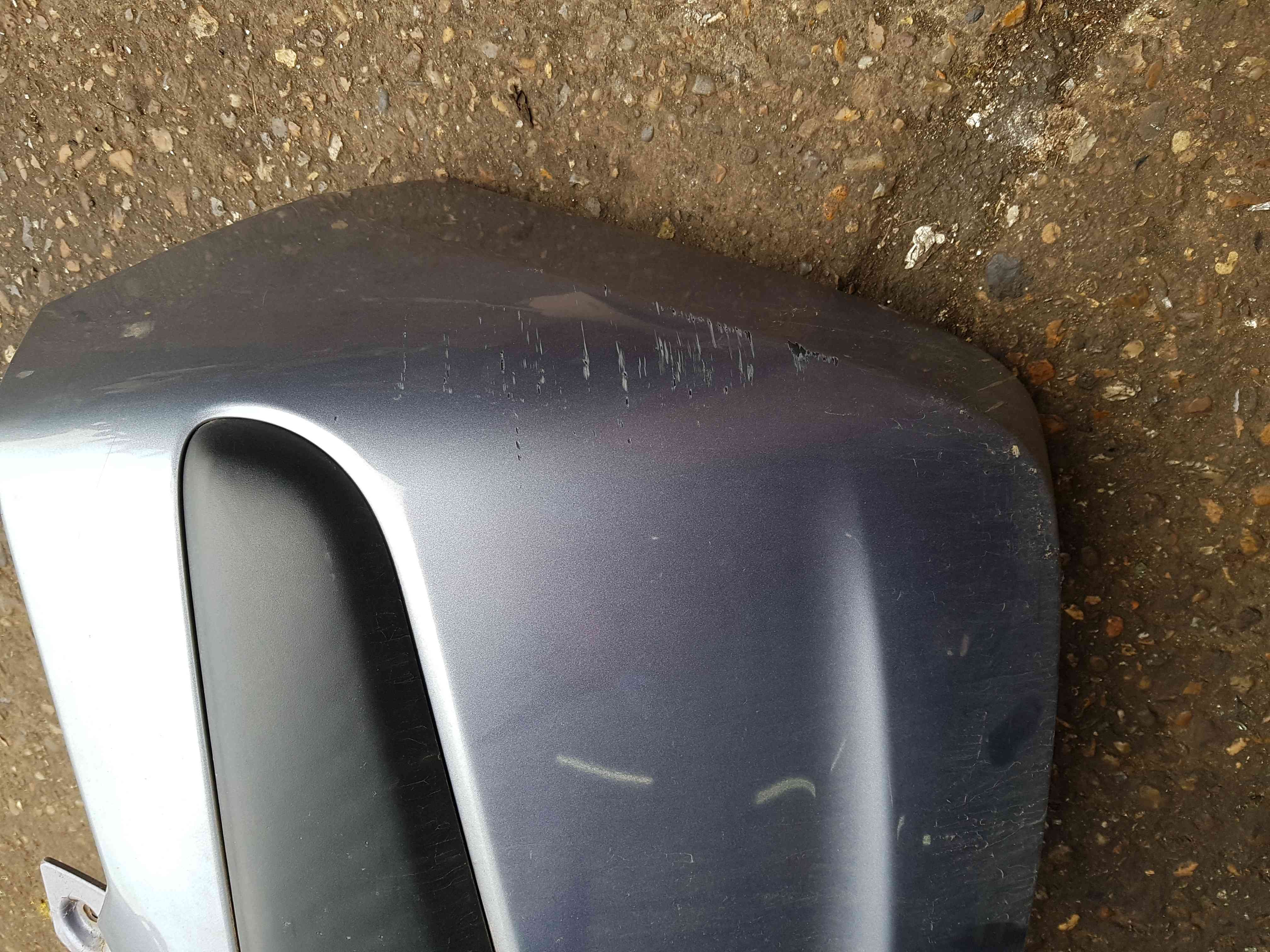 Thumb 4 Nissan Pixo 2010-2017 Rear Bumper Grayish Blue Metallic ZLZ