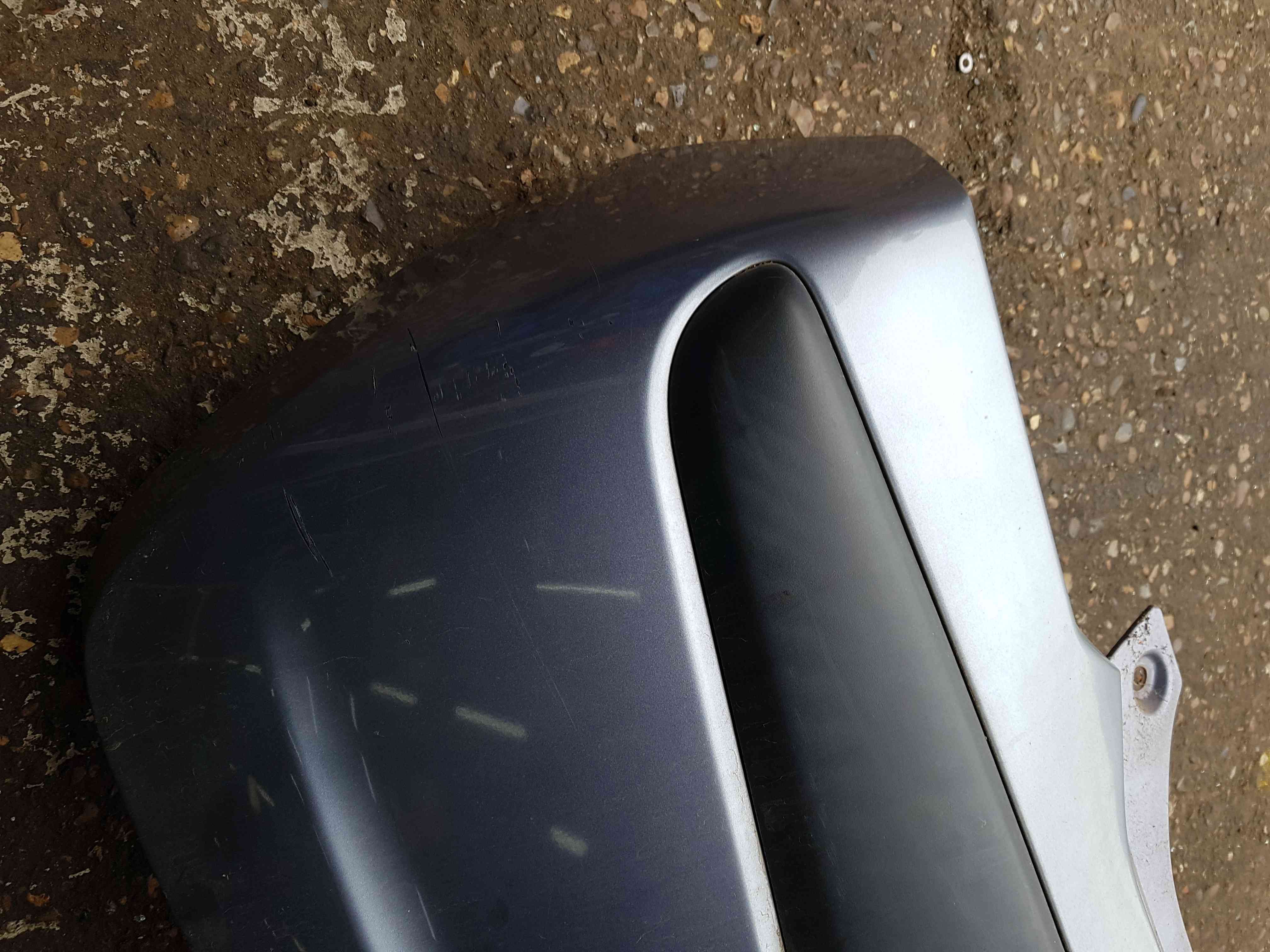 Thumb 5 Nissan Pixo 2010-2017 Rear Bumper Grayish Blue Metallic ZLZ