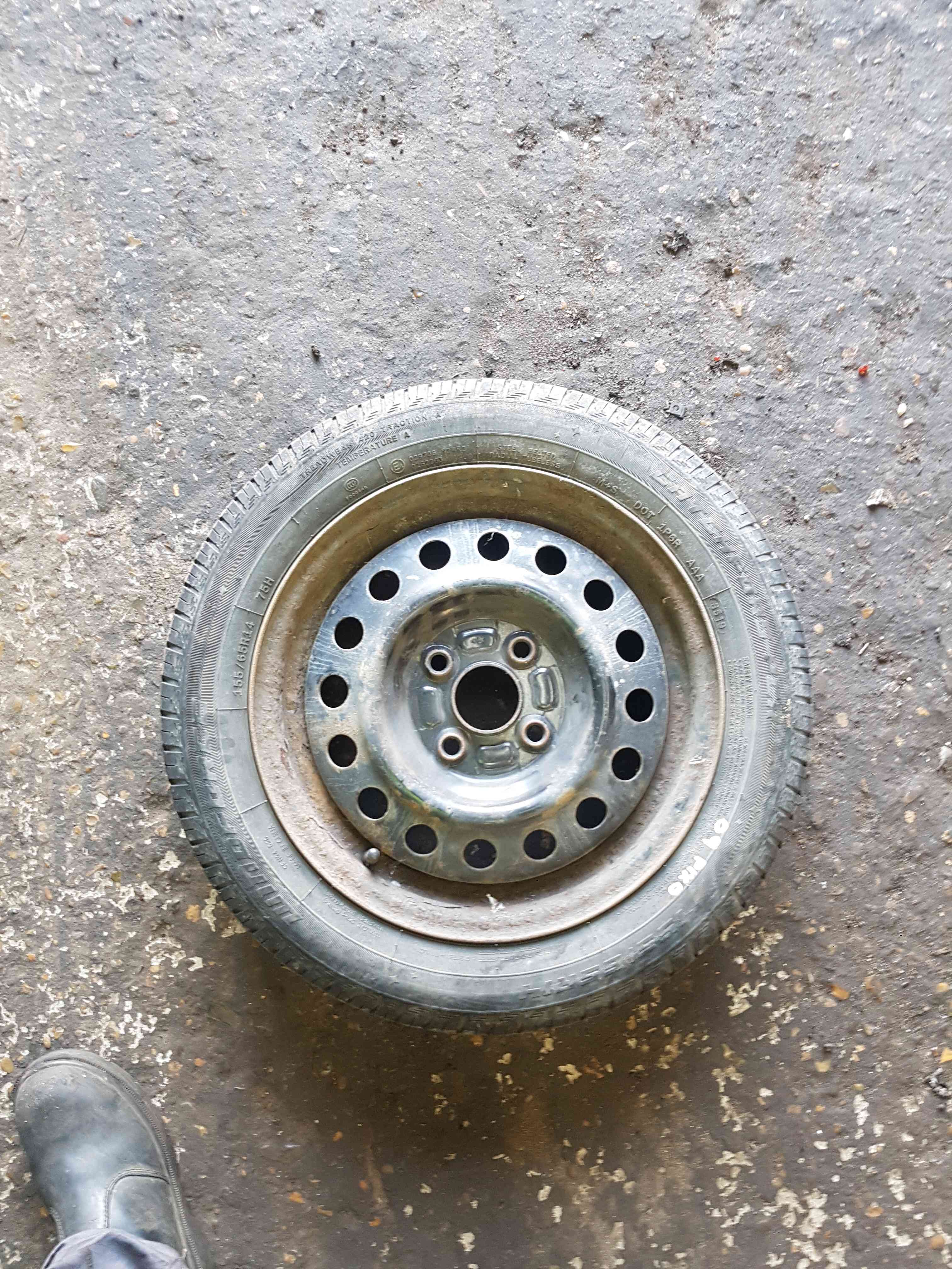 Thumb 2 Nissan Pixo 2010-2017 Steel Wheel 155 65 14 4/5 5mm
