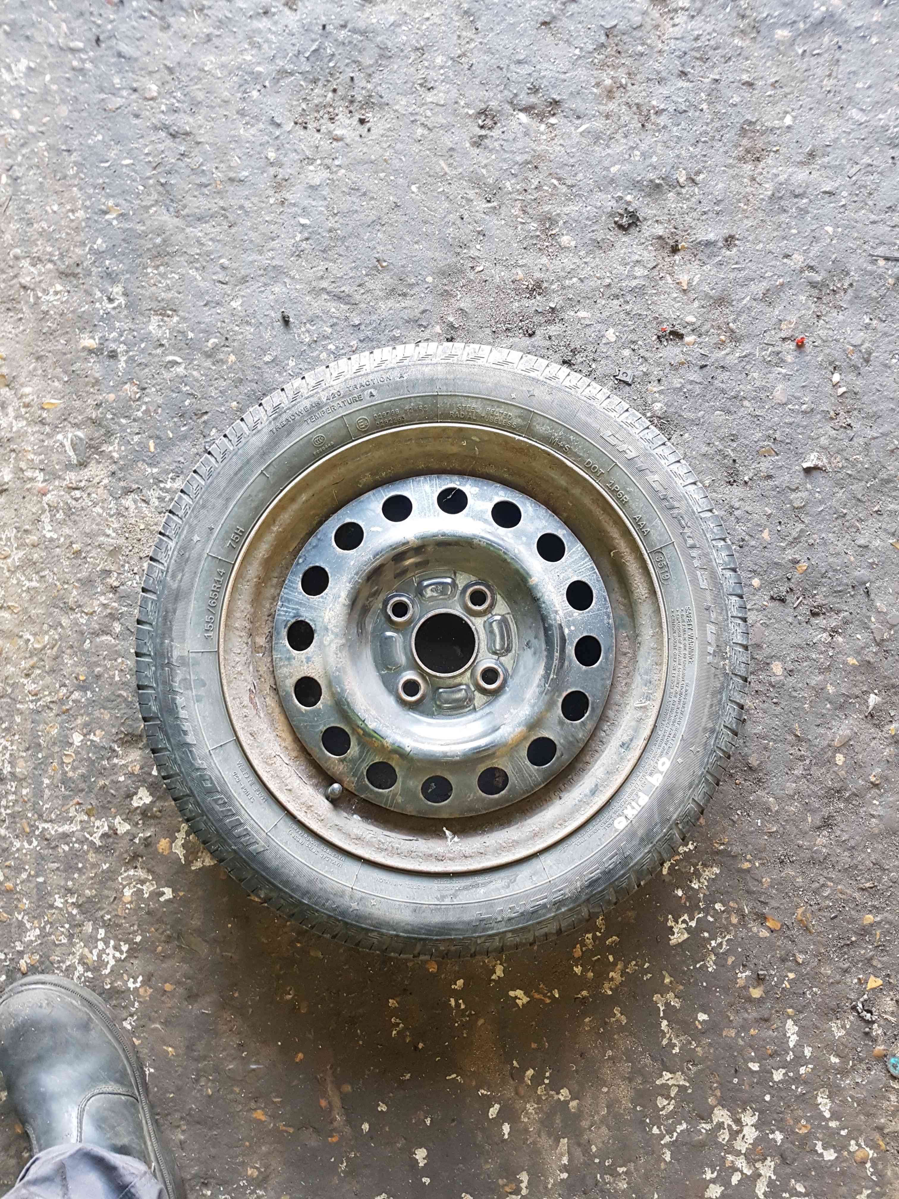 Thumb 3 Nissan Pixo 2010-2017 Steel Wheel 155 65 14 4/5 5mm