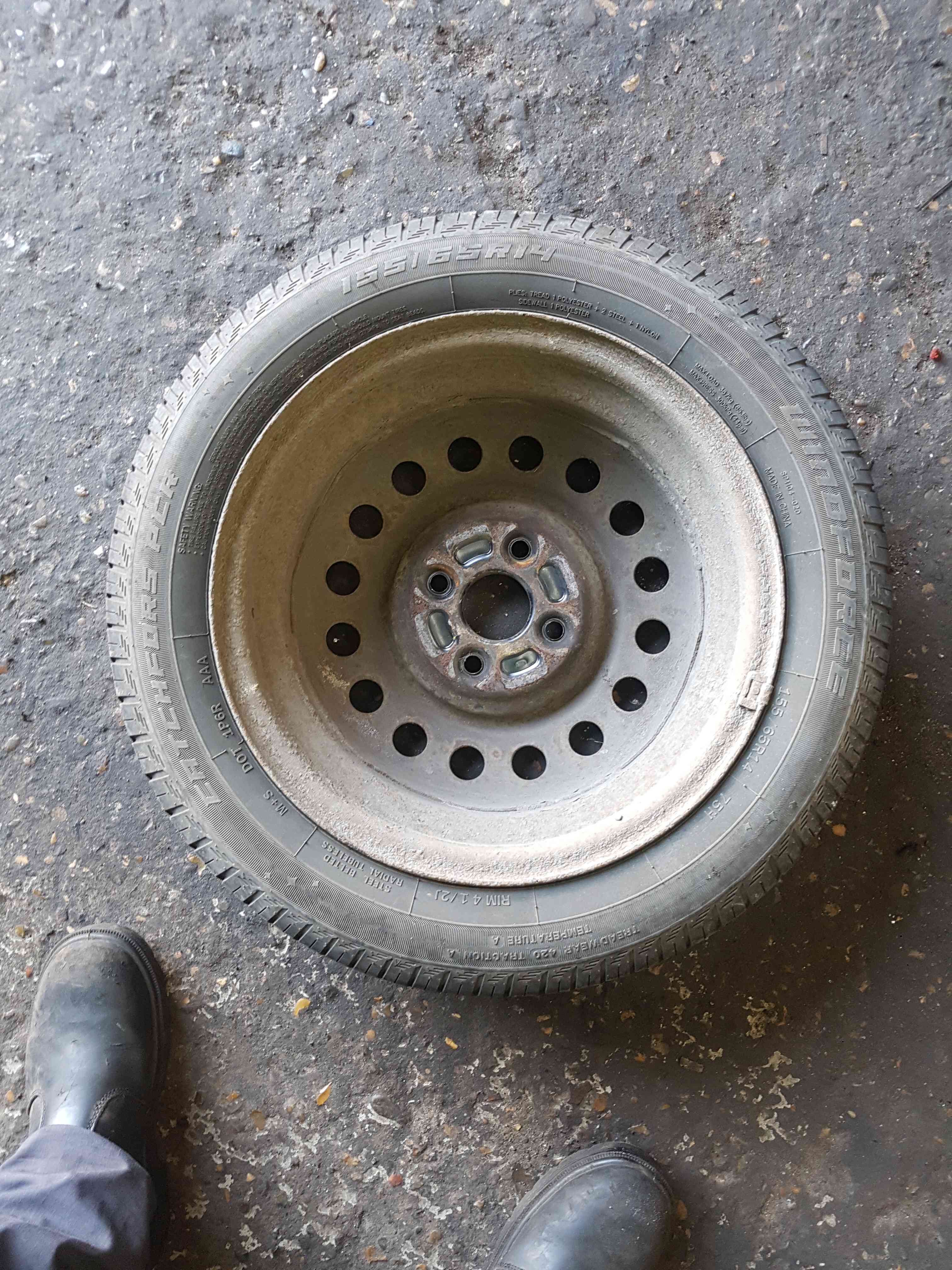 Thumb 6 Nissan Pixo 2010-2017 Steel Wheel 155 65 14 4/5 5mm
