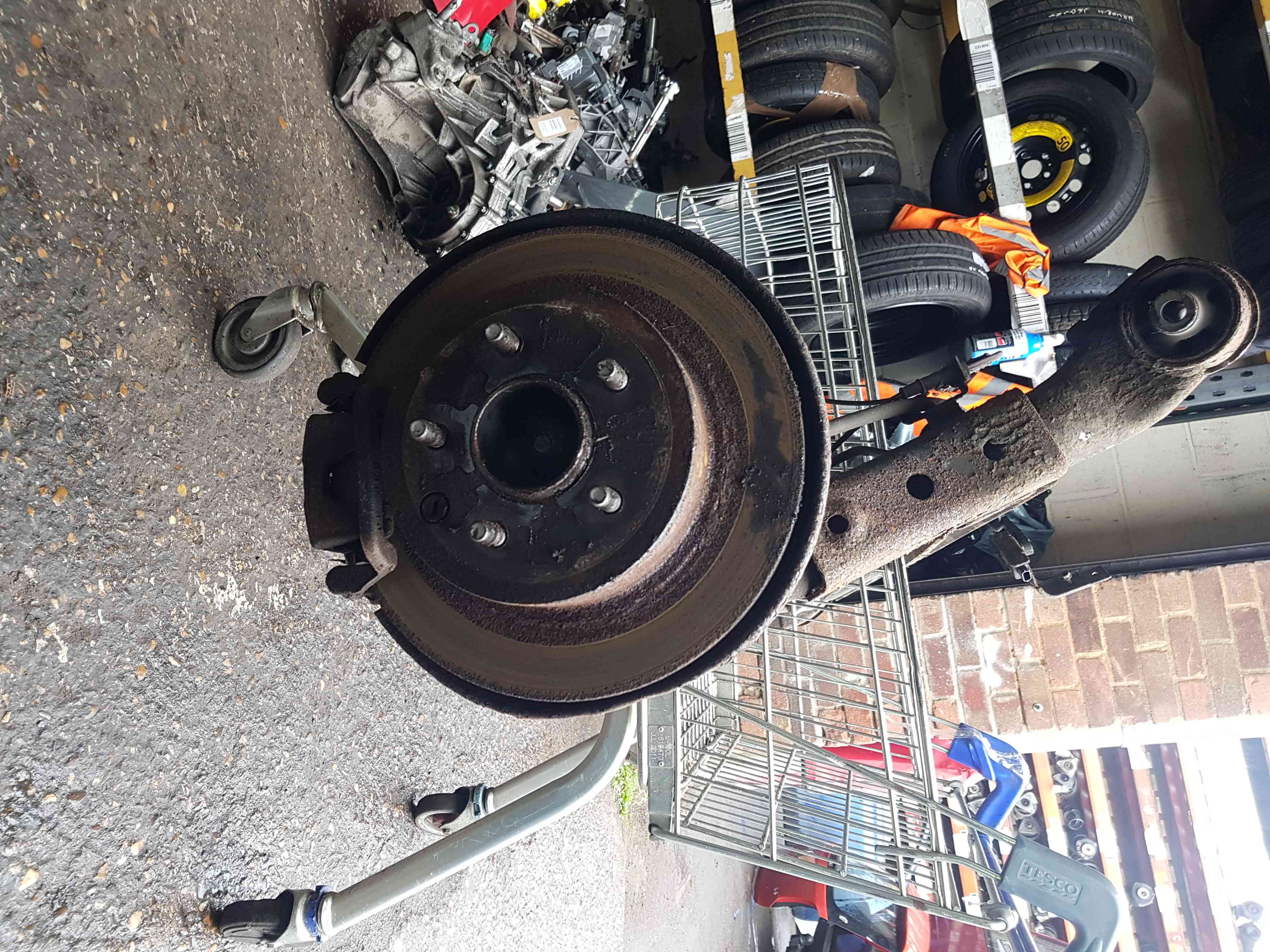 Thumb 5 Nissan Pulsar 2014-2018 Rear Axle Discs Complete + Calipers