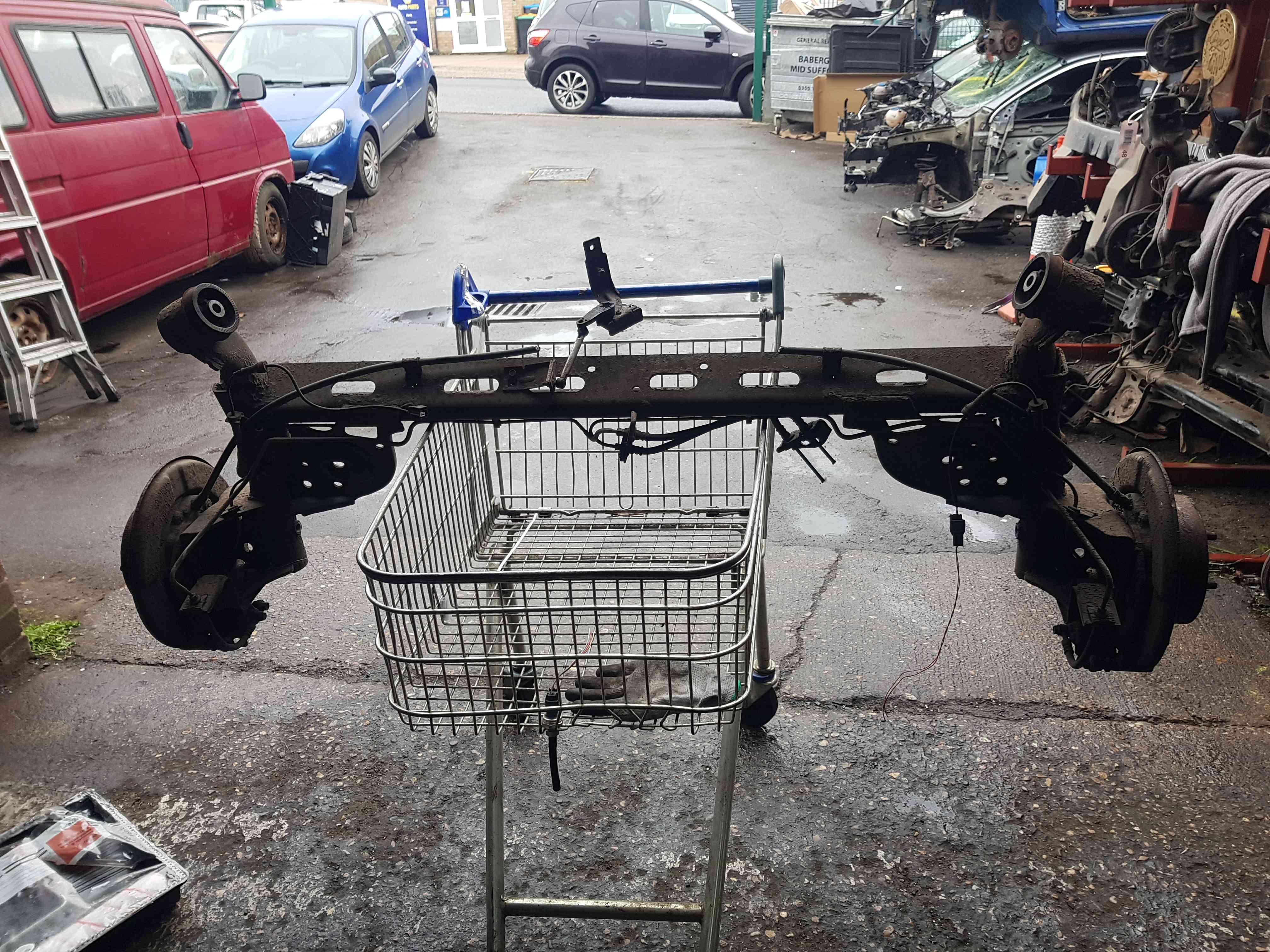 Thumb 6 Nissan Pulsar 2014-2018 Rear Axle Discs Complete + Calipers