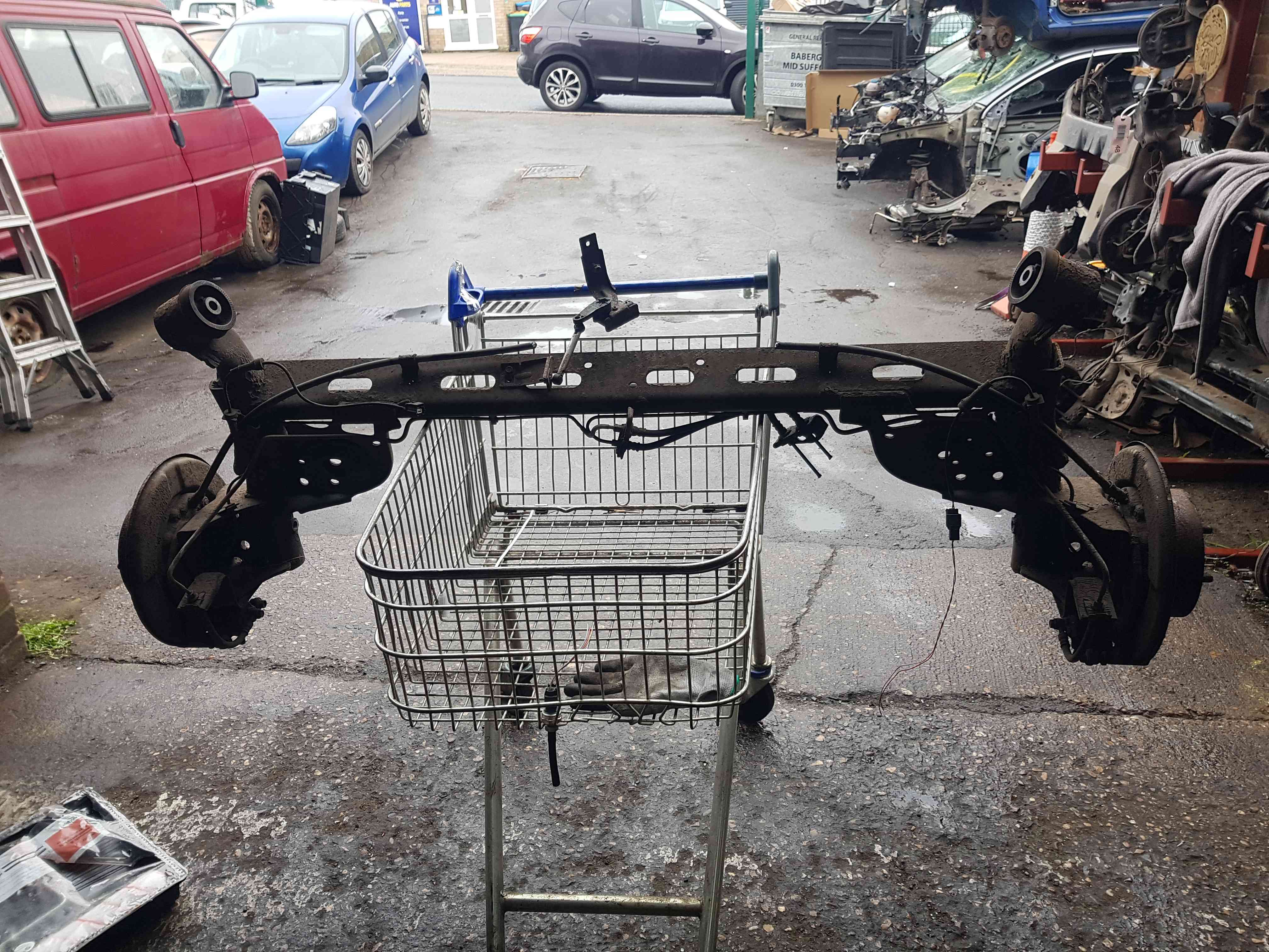 Thumb 7 Nissan Pulsar 2014-2018 Rear Axle Discs Complete + Calipers