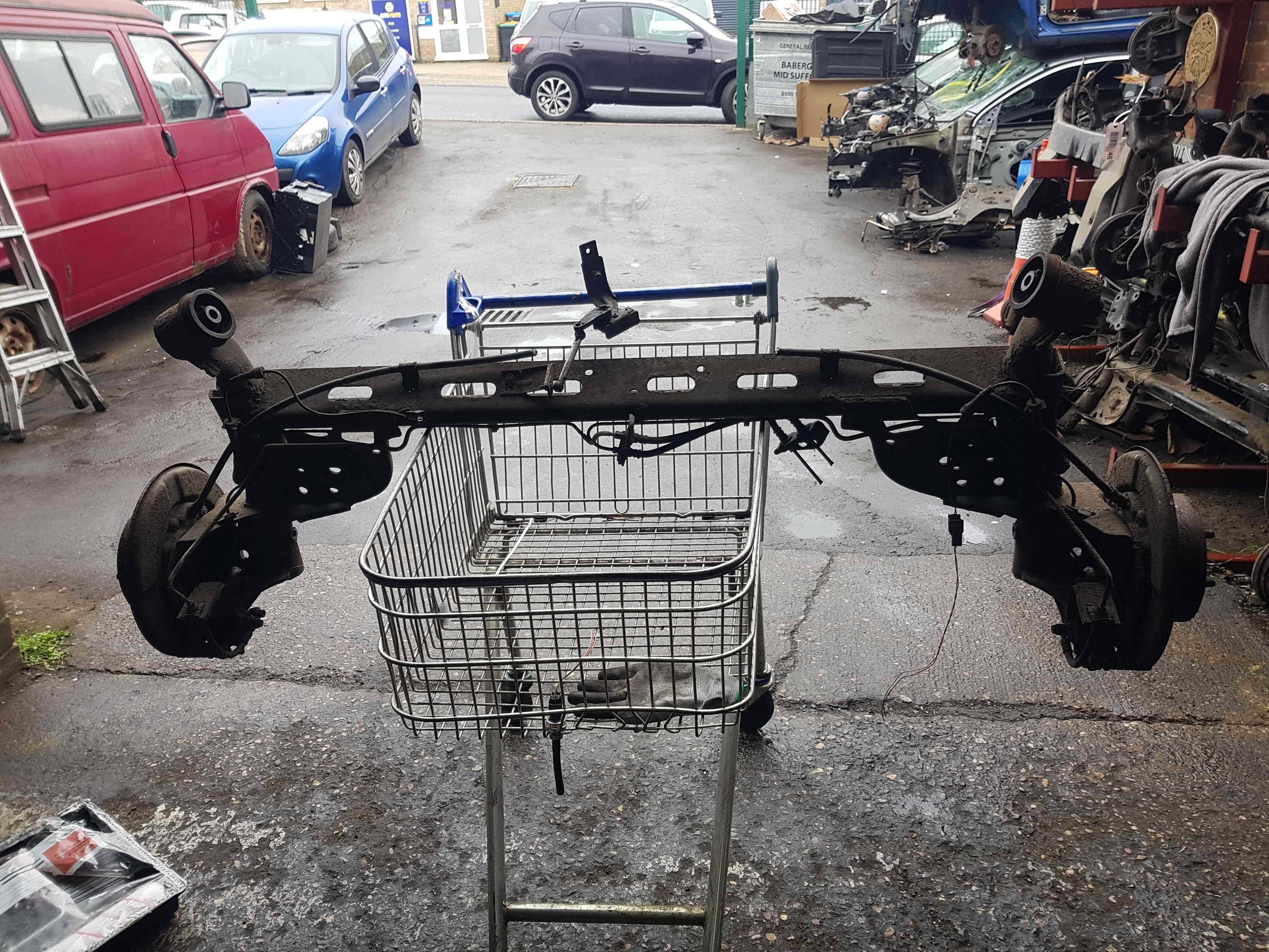 Thumb 8 Nissan Pulsar 2014-2018 Rear Axle Discs Complete + Calipers