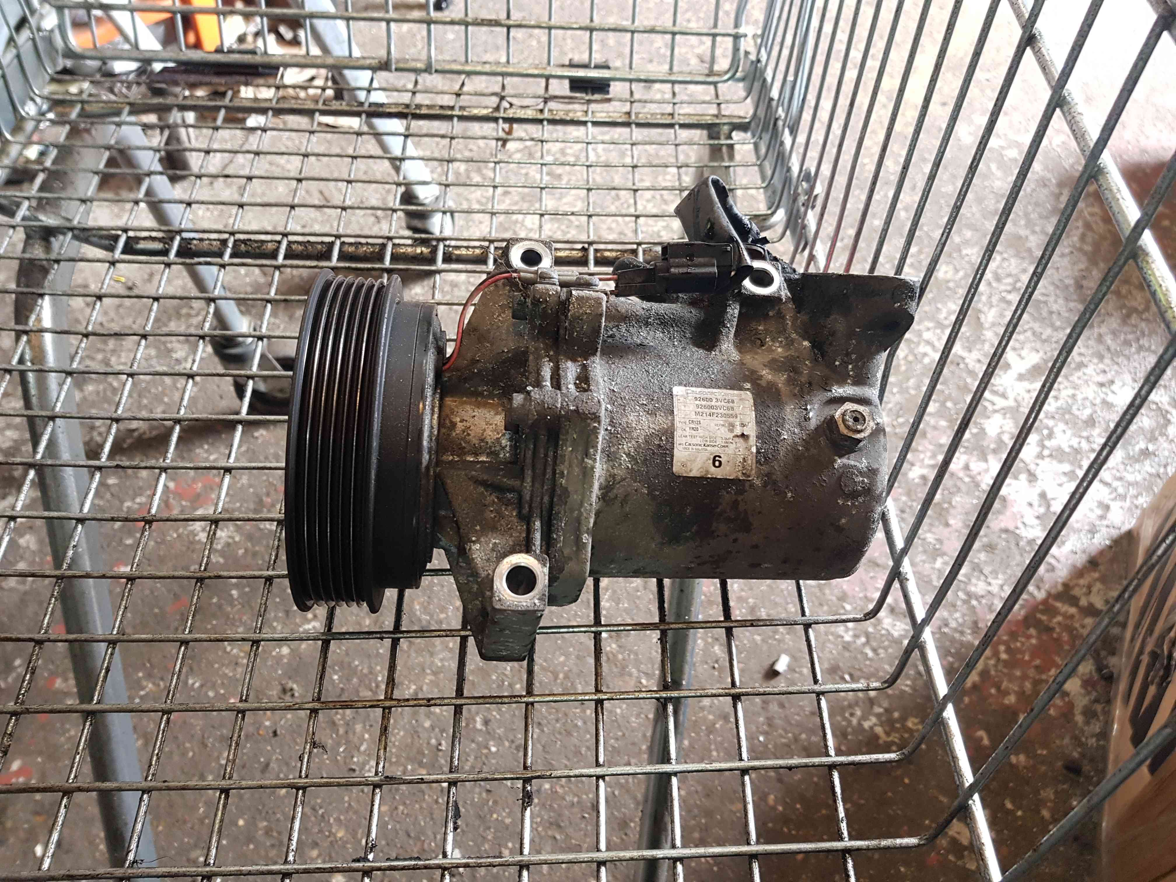 Thumb 2 Nissan Pulsar MK6 2014-2018 1.5 DCI Aircon Compressor AIR 926003Vc6b