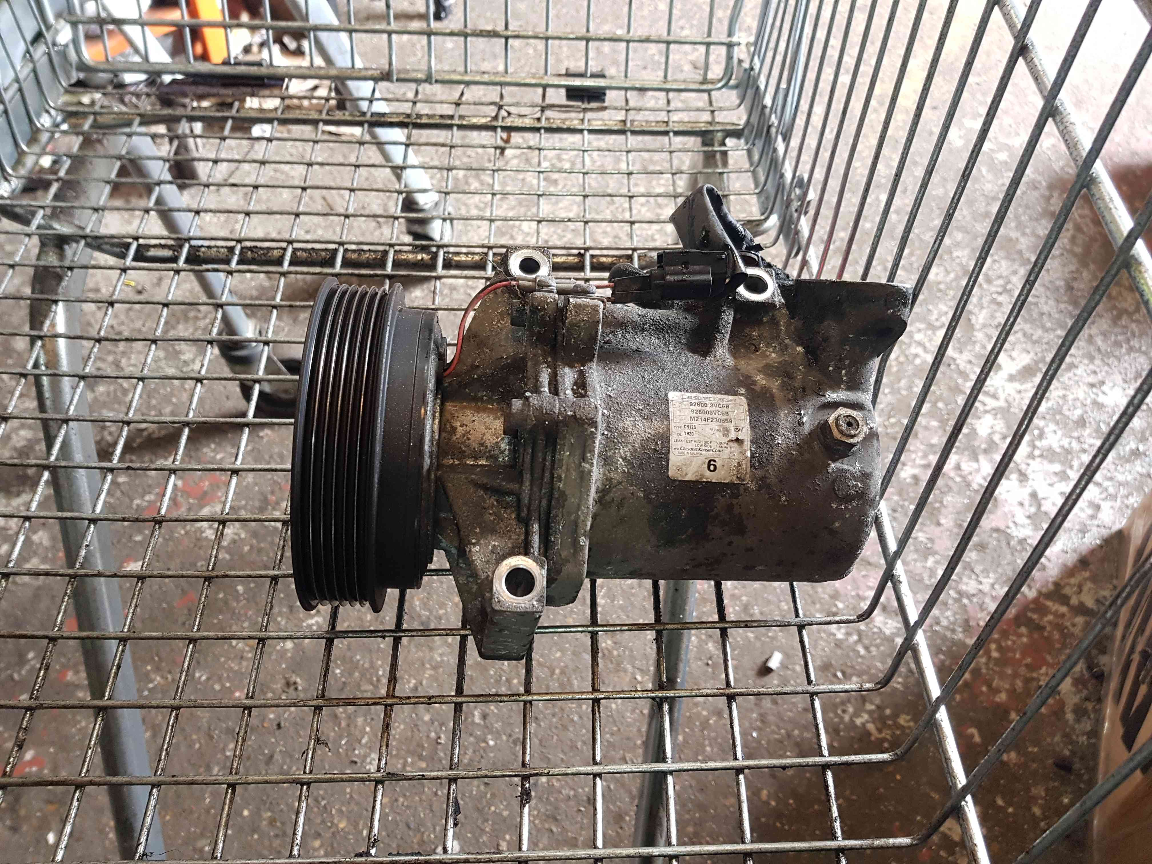 Thumb 3 Nissan Pulsar MK6 2014-2018 1.5 DCI Aircon Compressor AIR 926003Vc6b