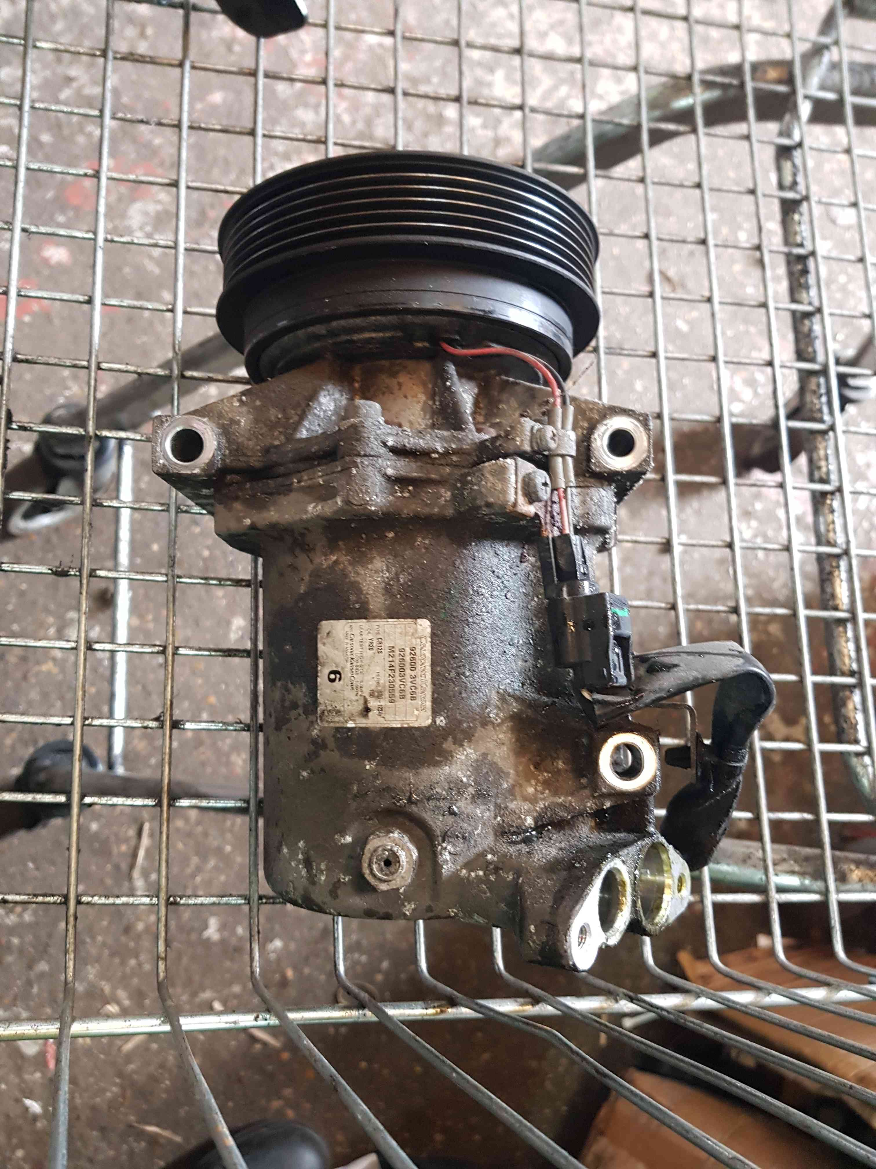 Thumb 8 Nissan Pulsar MK6 2014-2018 1.5 DCI Aircon Compressor AIR 926003Vc6b