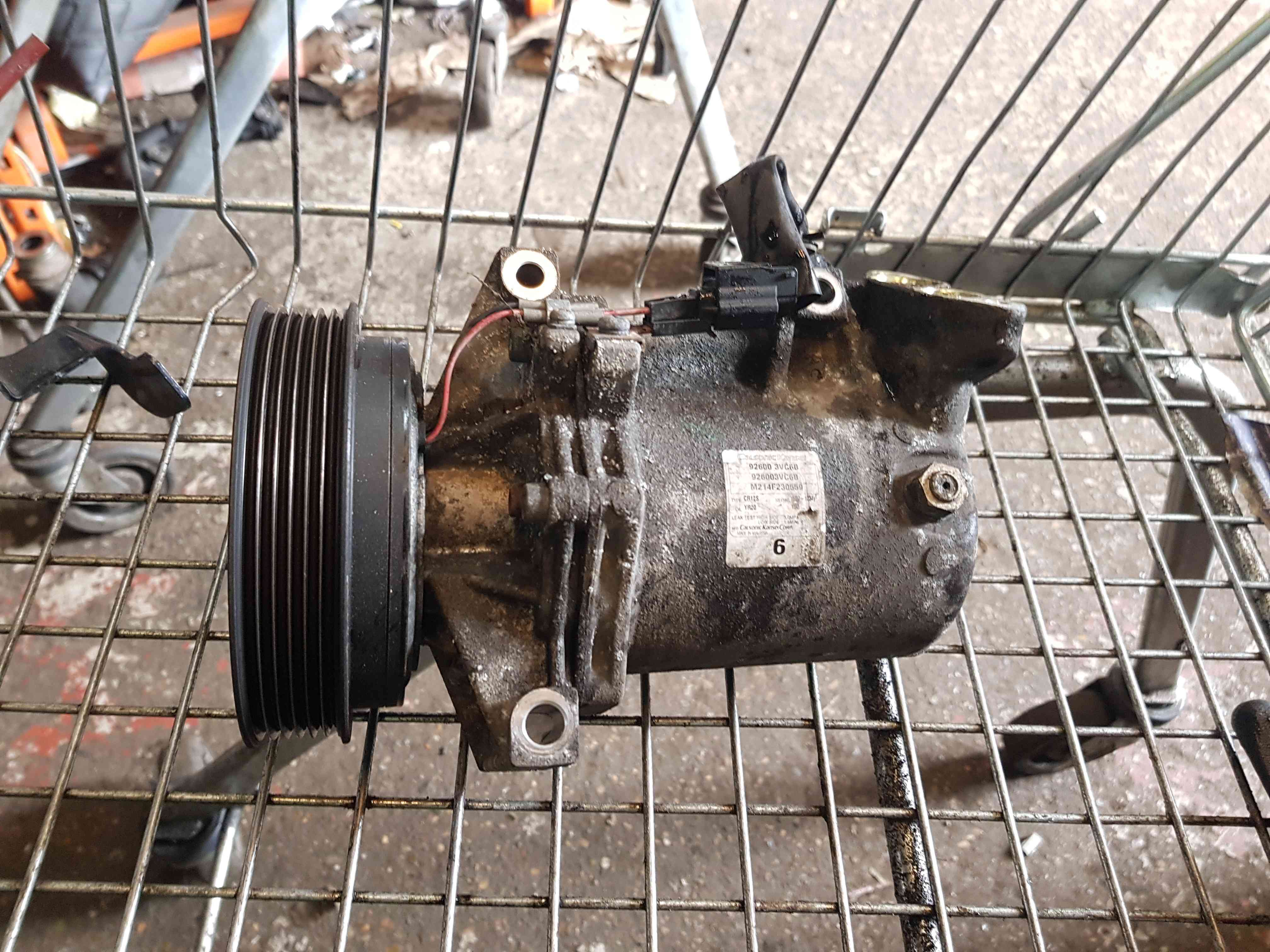 Thumb 10 Nissan Pulsar MK6 2014-2018 1.5 DCI Aircon Compressor AIR 926003Vc6b