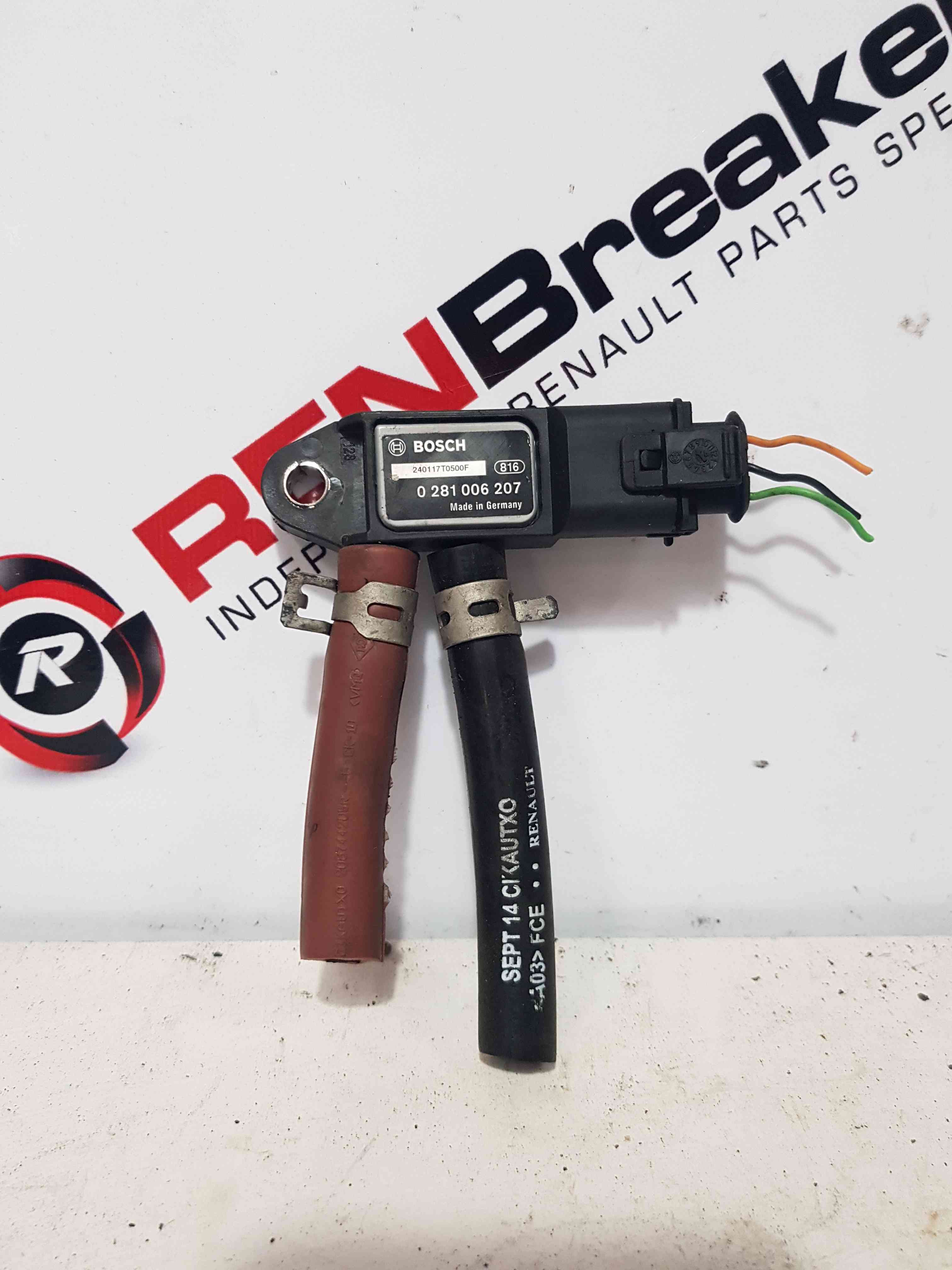 Thumb 2 Nissan Pulsar MK6 2014-2018 1.5 DCI Exhaust Pressure Sensor 0281006207