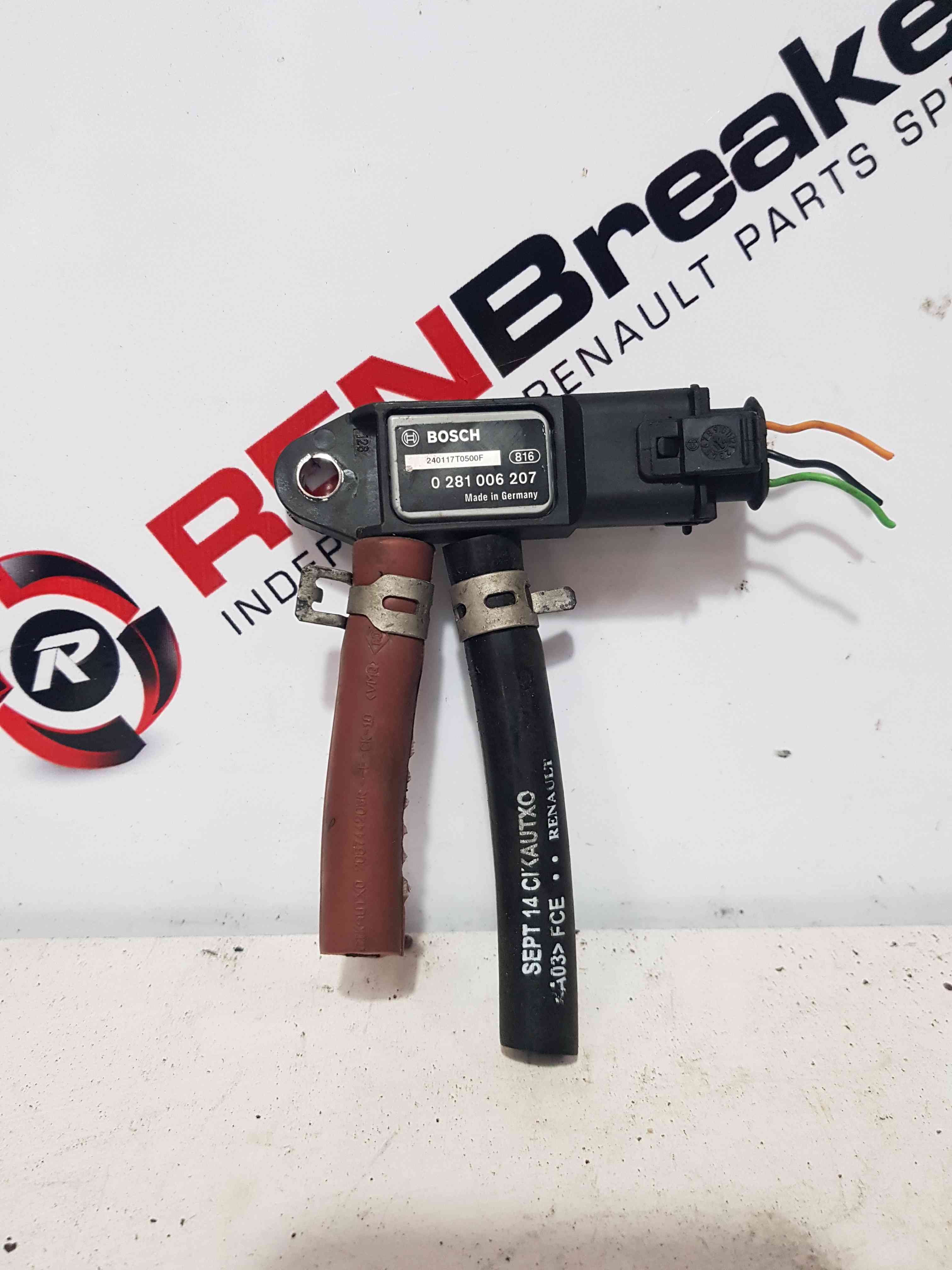 Thumb 3 Nissan Pulsar MK6 2014-2018 1.5 DCI Exhaust Pressure Sensor 0281006207