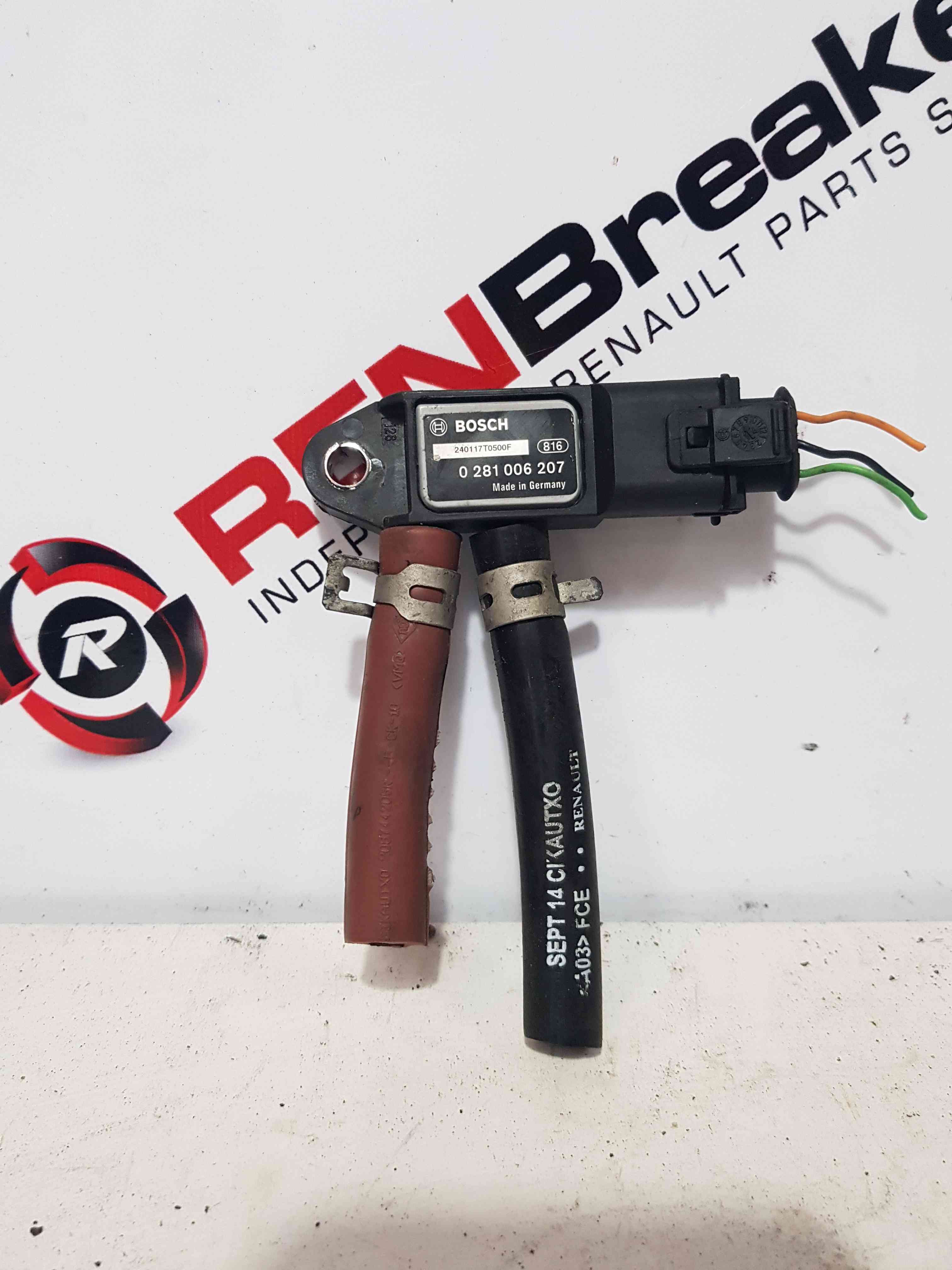 Thumb 4 Nissan Pulsar MK6 2014-2018 1.5 DCI Exhaust Pressure Sensor 0281006207