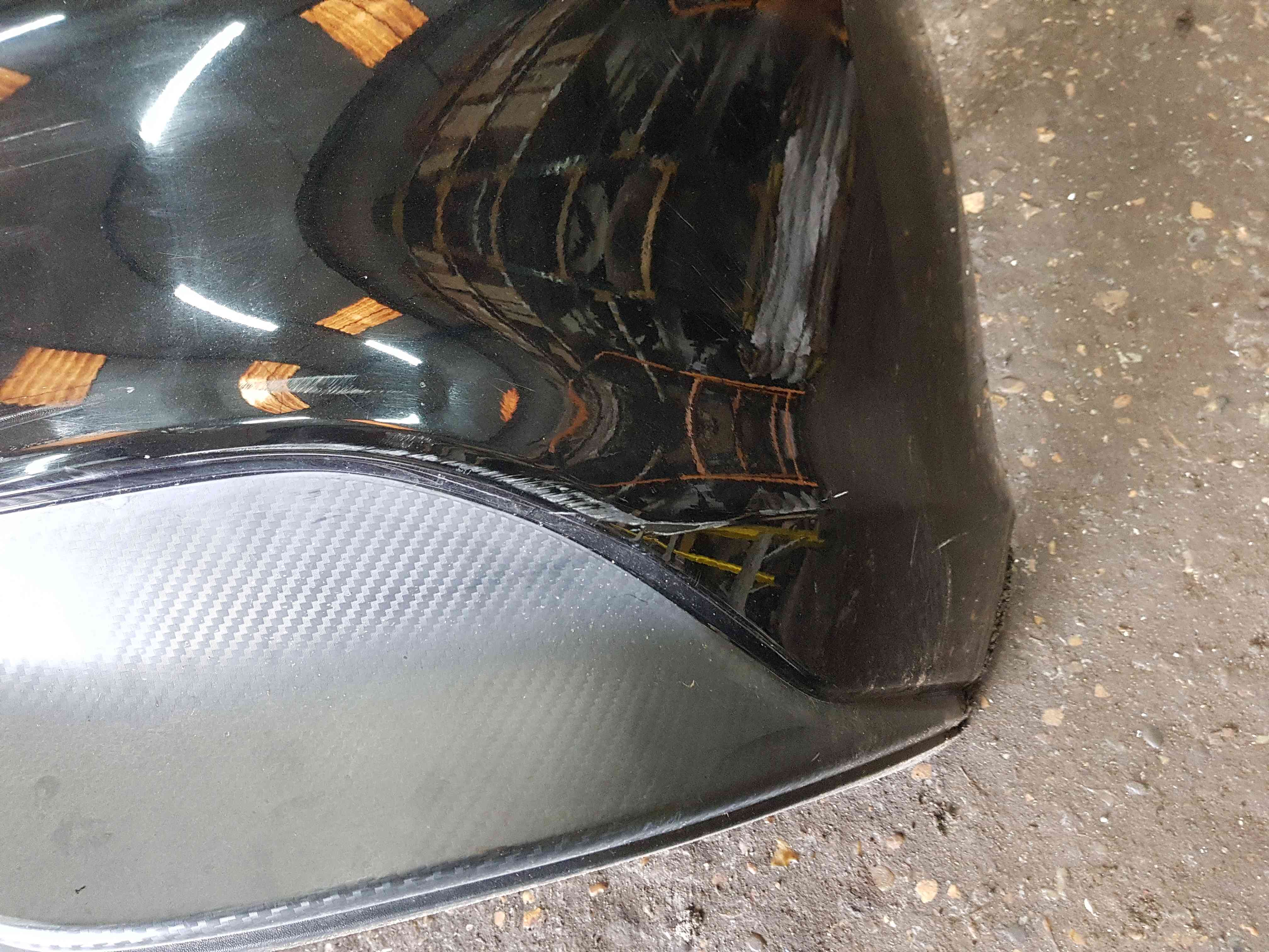 Thumb 10 Nissan Pulsar MK6 2014-2018 Rear Bumper Hatch Tail Gate GN0 Black Metallic