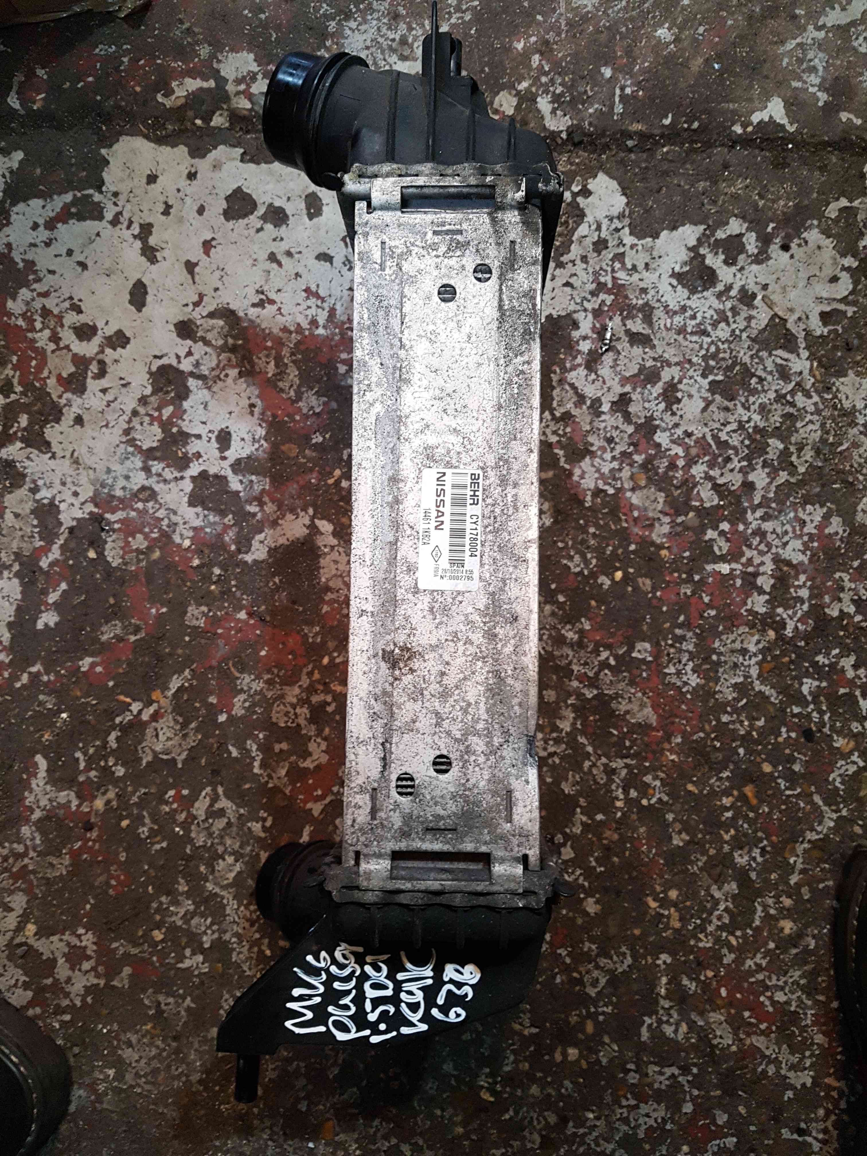 Thumb 5 Nissan Pulsar MK6 C13 2014-2018 1.5 DCI Turbo Intercooler K9K 636 144611KB2A