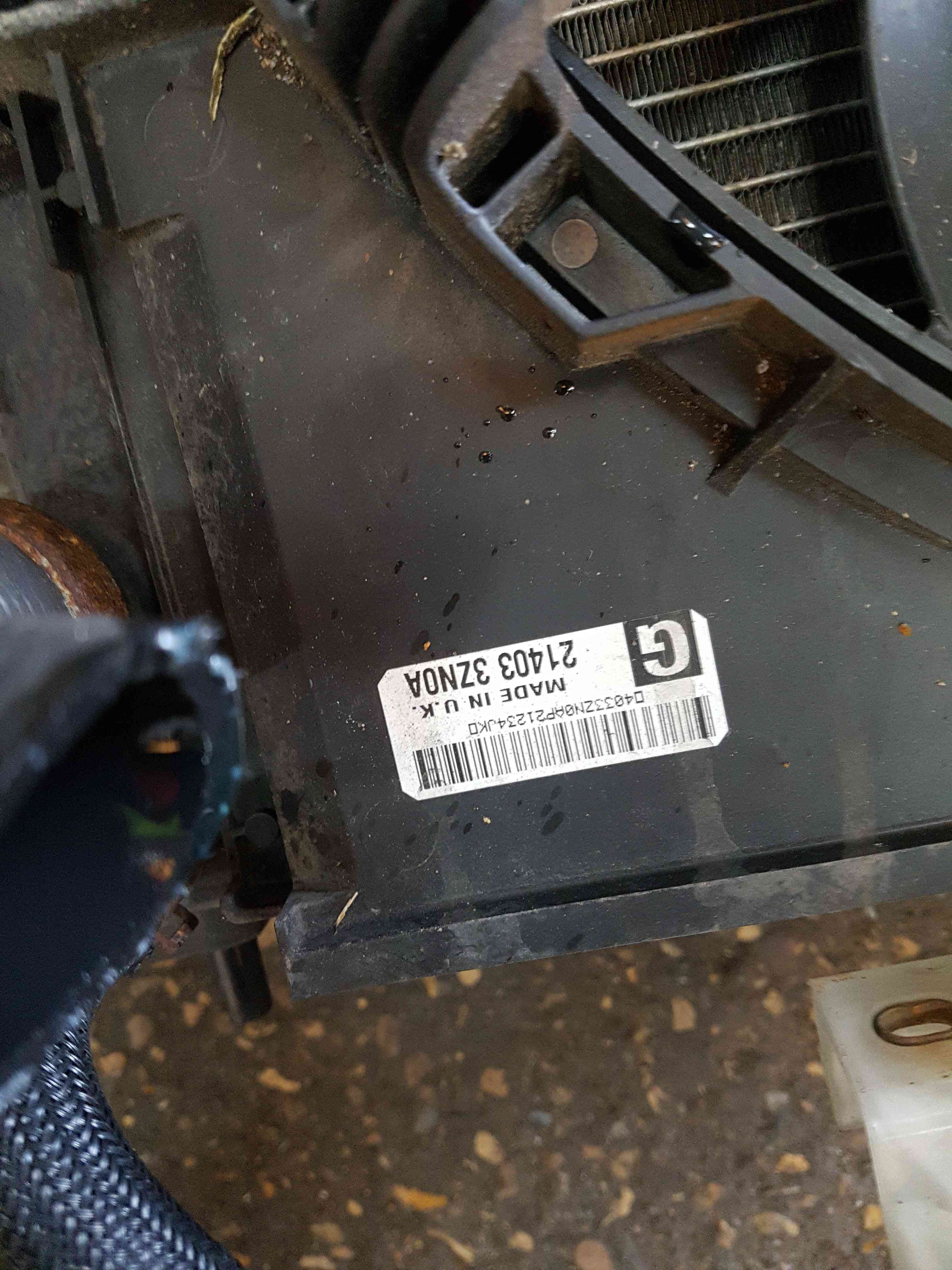 Thumb 4 Nissan Pulsar MK6 C13 2014-2018 1.5 Radiator RAD Pack FAN 214101KK1A 214033ZN0A