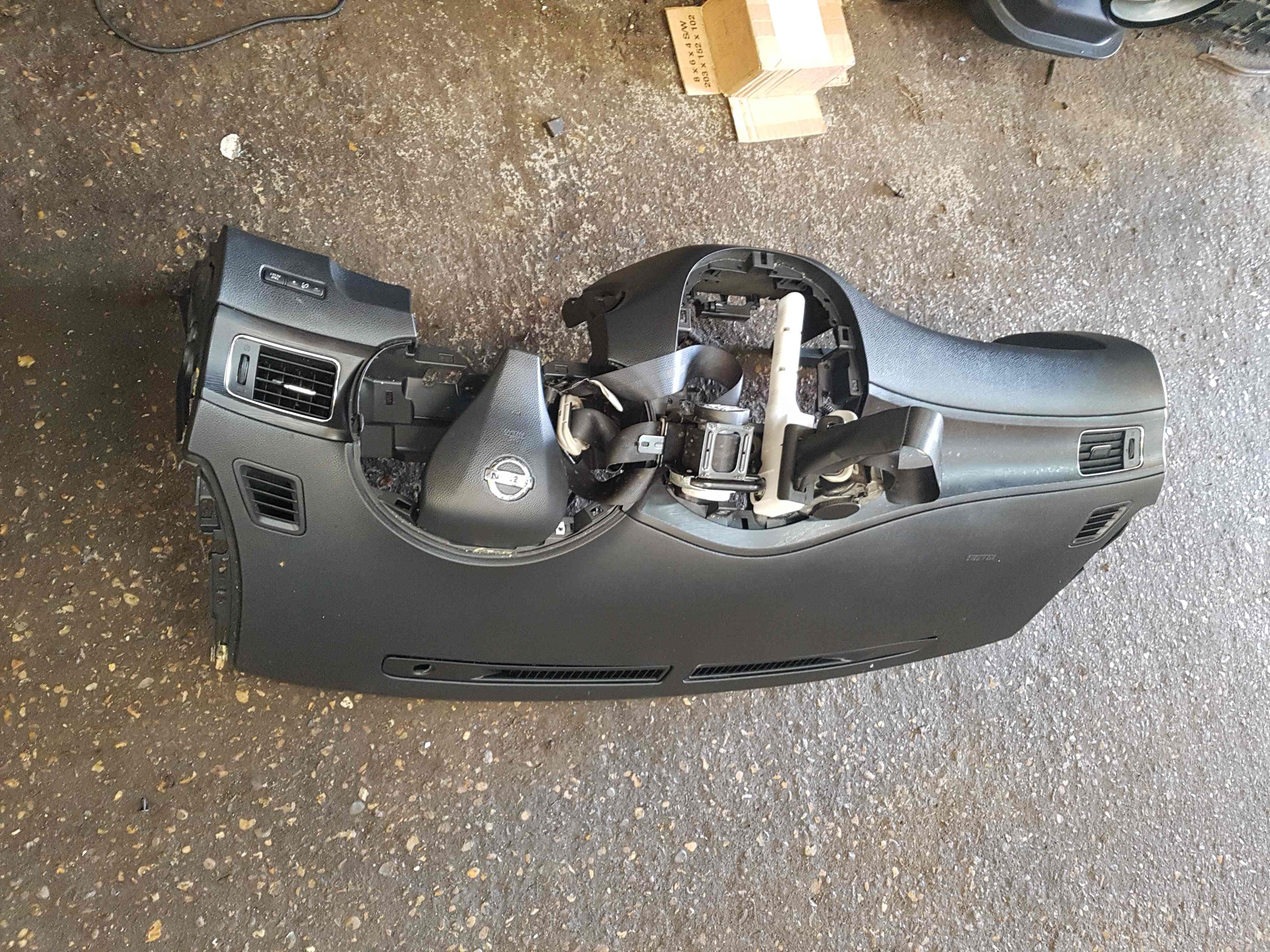 Thumb 3 Nissan Pulsar MK6 C13 2014-2018 Dashboard Airbag KIT Steering + Belts Front