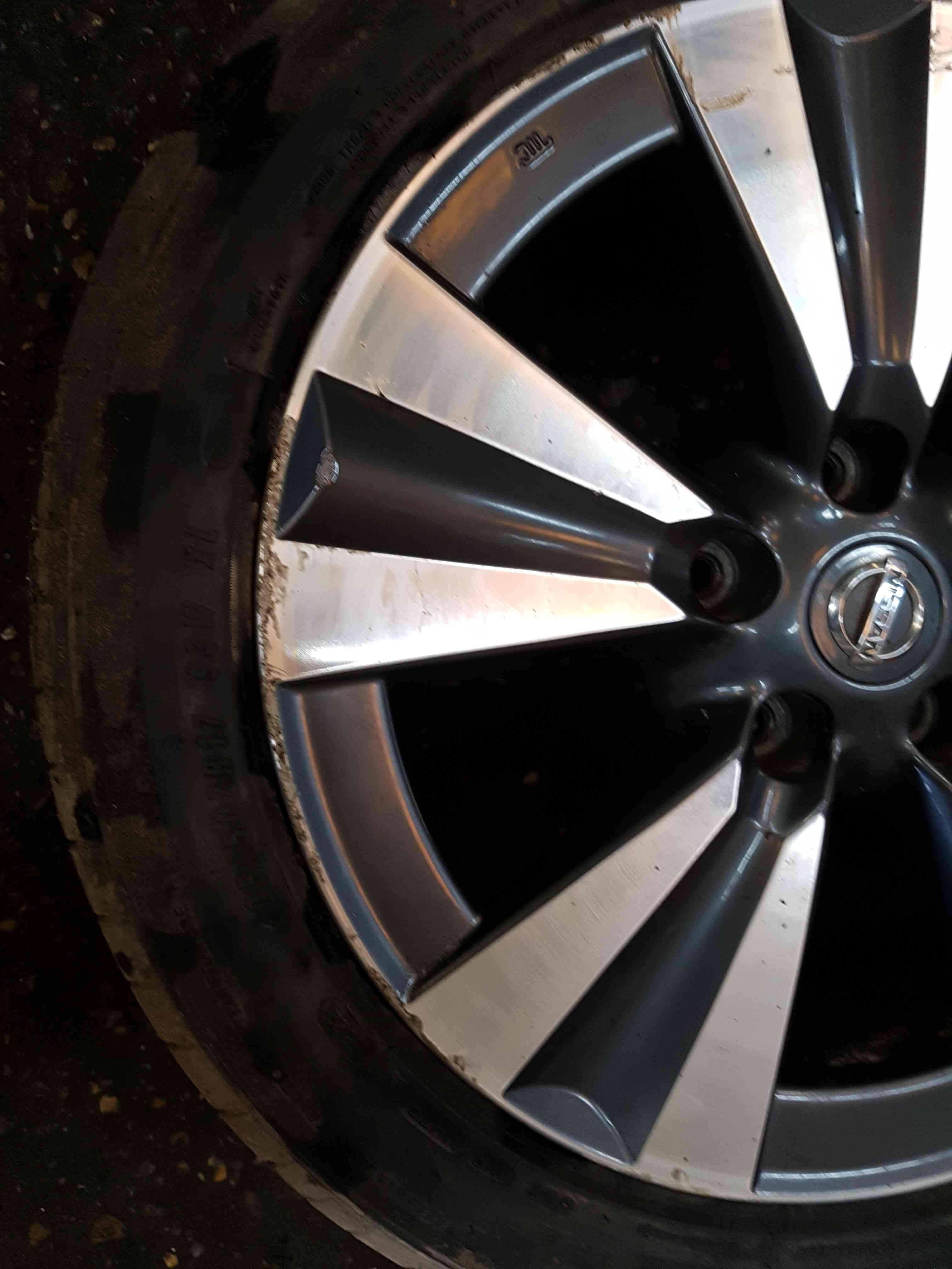 Thumb 3 Nissan Pulsar MK6 C13 2014-2018 Diamond Cut Alloy Wheel + Tyre 205 50 17 6Mm 3/5