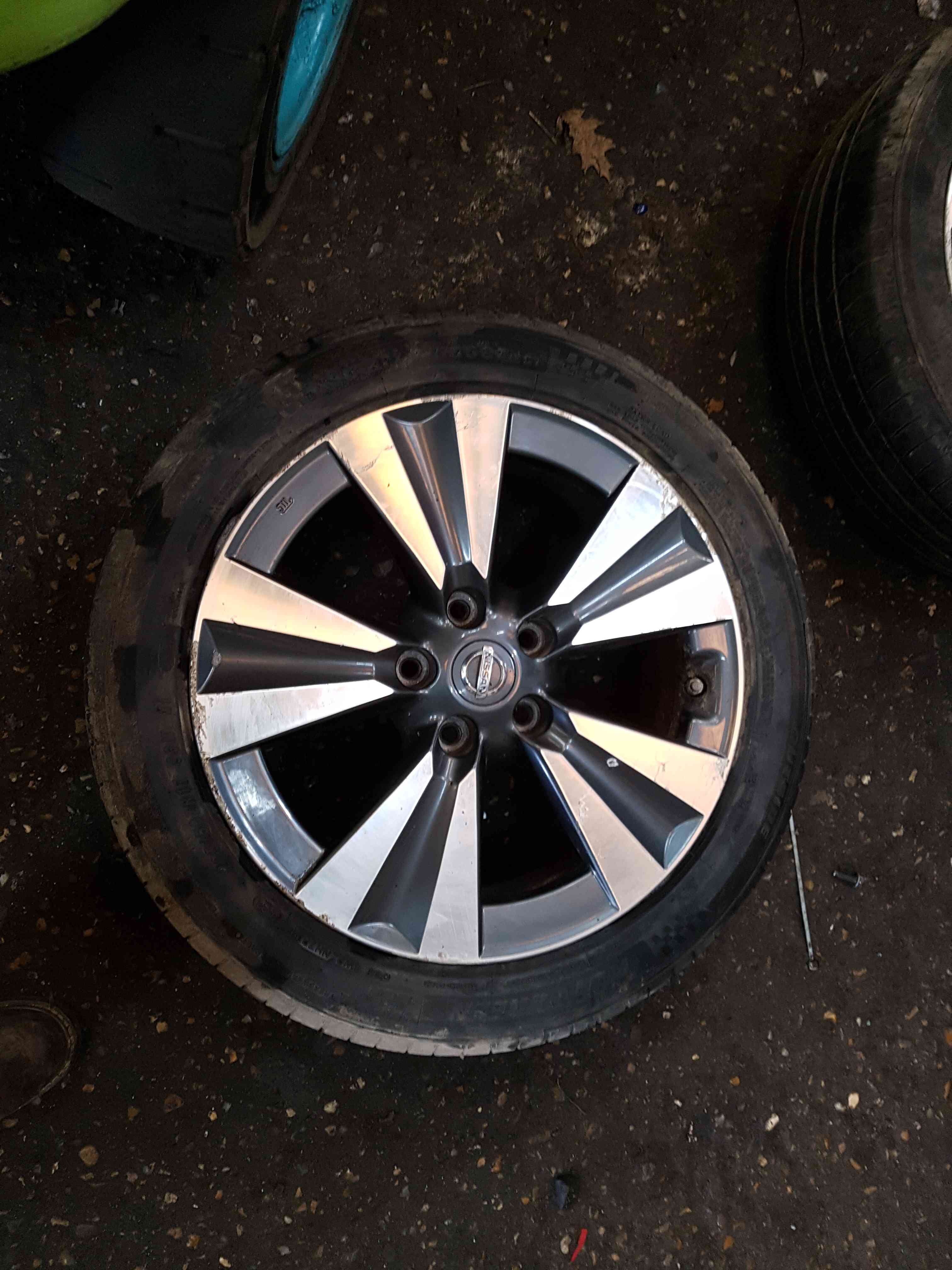 Thumb 5 Nissan Pulsar MK6 C13 2014-2018 Diamond Cut Alloy Wheel + Tyre 205 50 17 6Mm 3/5