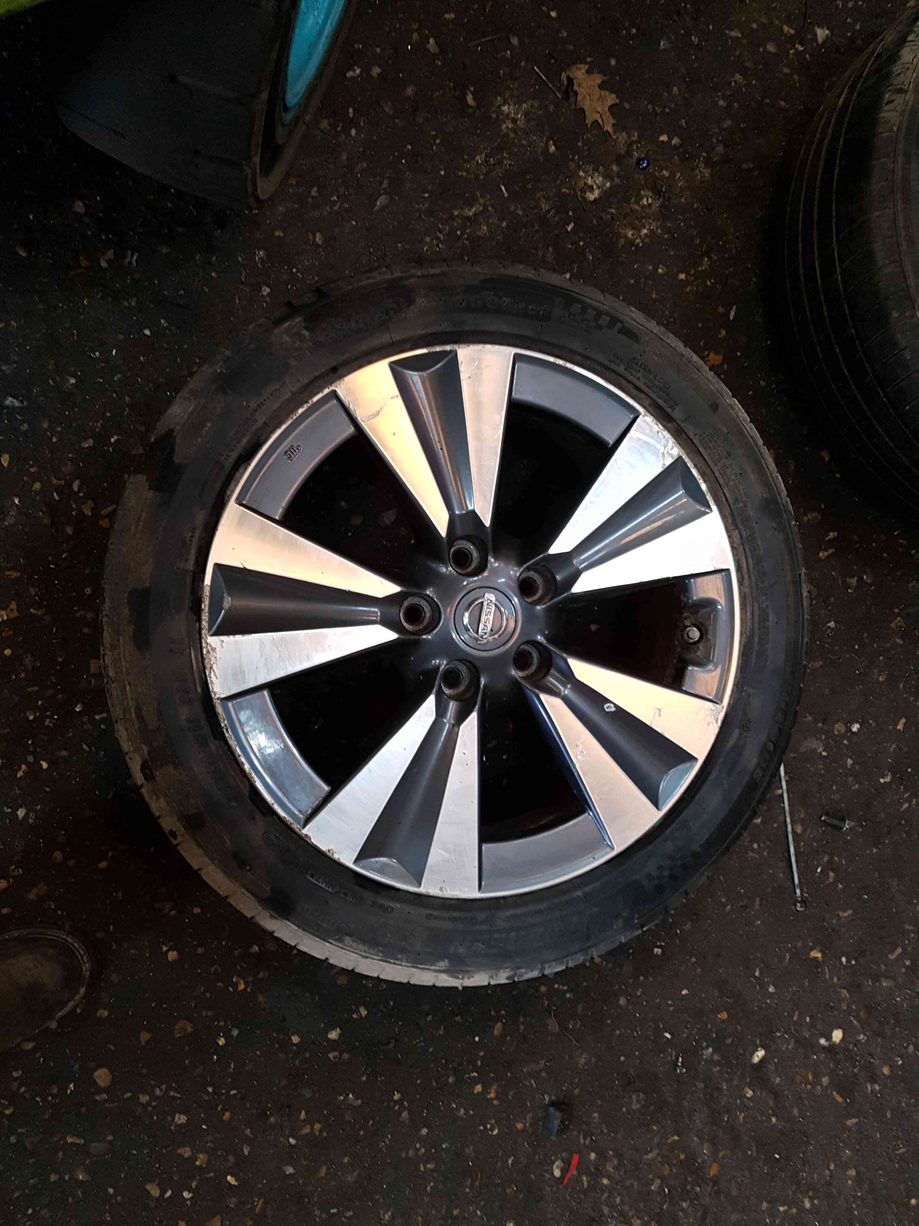 Thumb 6 Nissan Pulsar MK6 C13 2014-2018 Diamond Cut Alloy Wheel + Tyre 205 50 17 6Mm 3/5