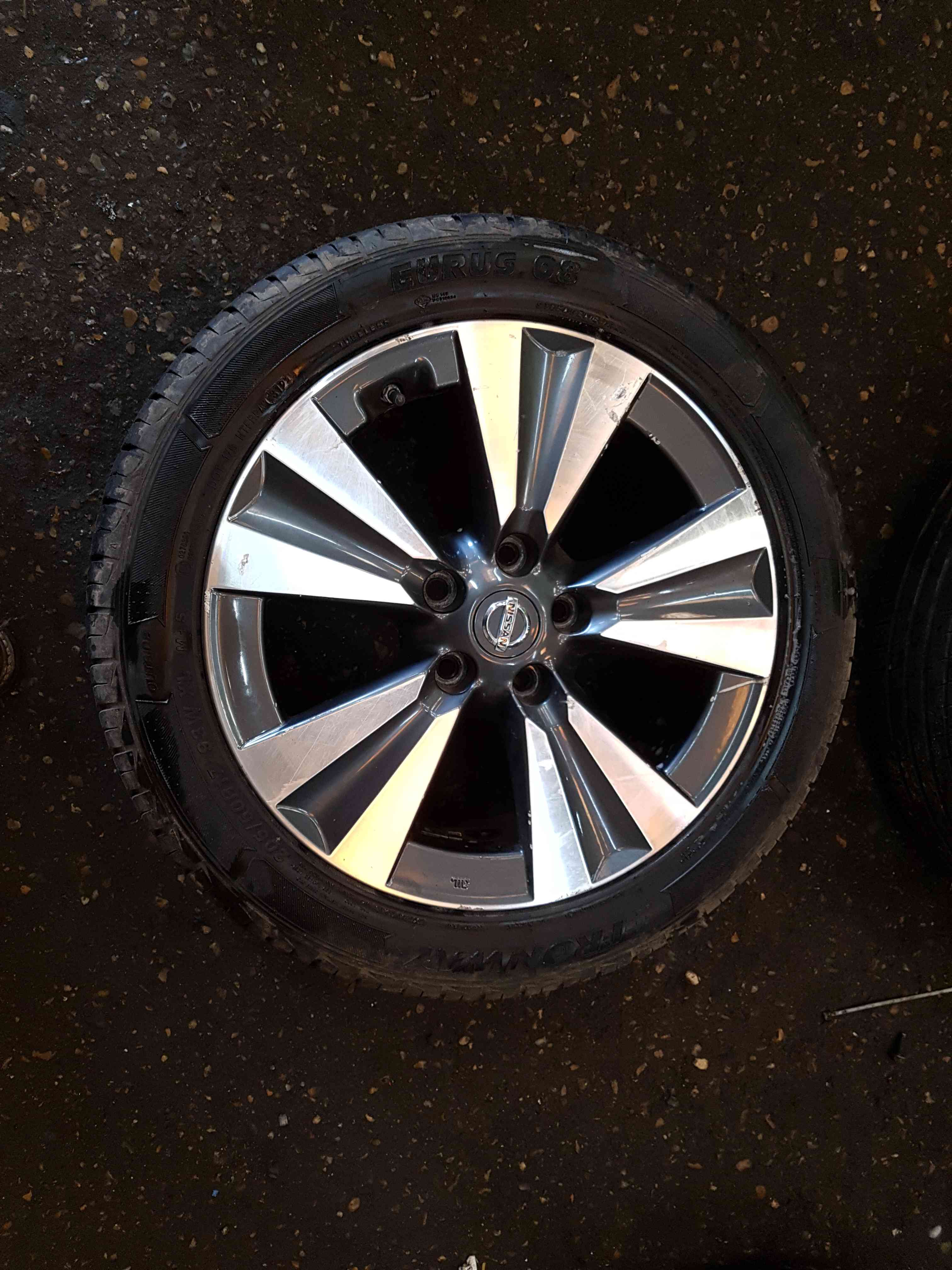 Thumb 10 Nissan Pulsar MK6 C13 2014-2018 Diamond Cut Alloy Wheel + Tyre 205 50 17 6Mm 4/5