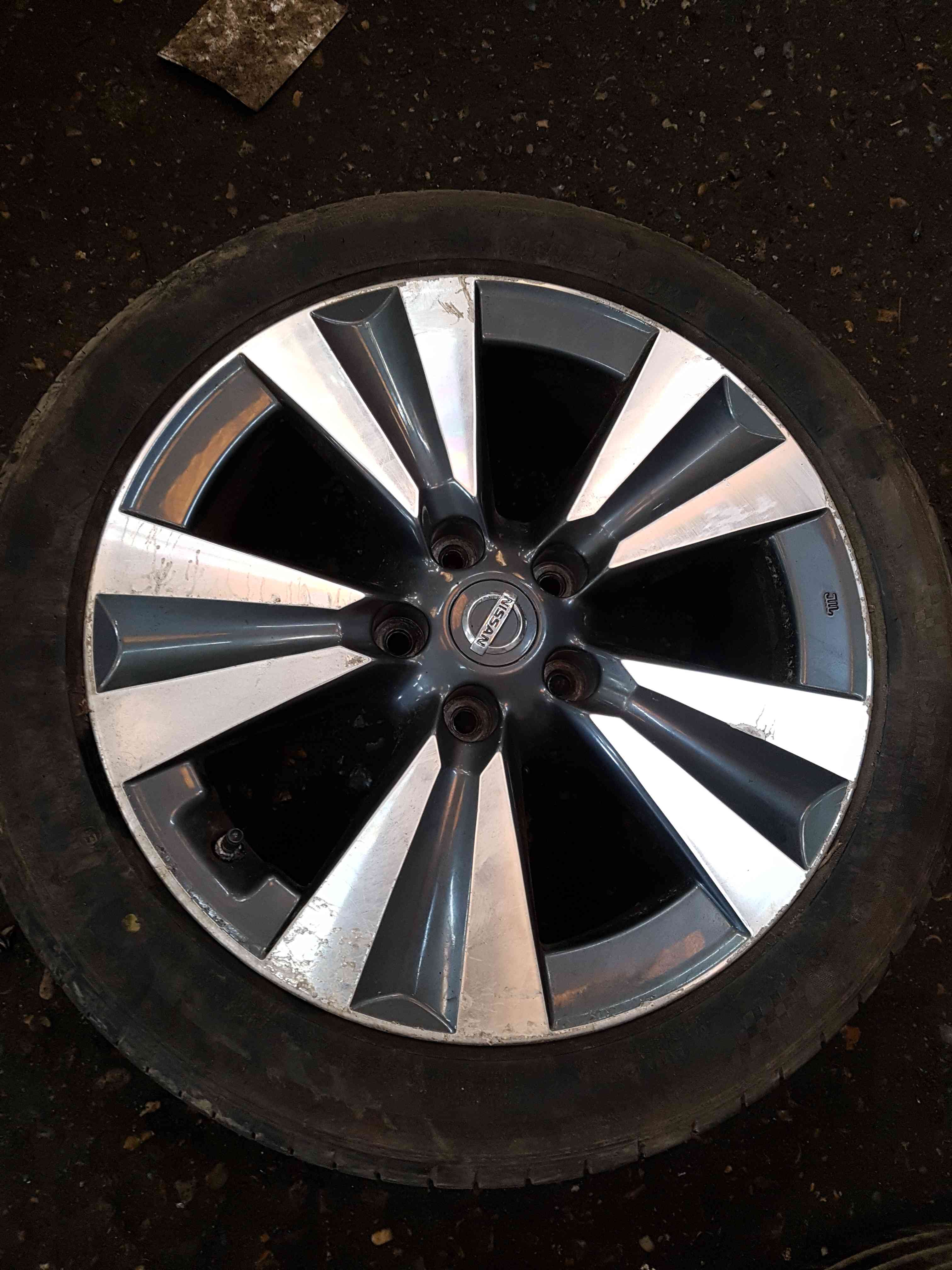 Thumb 4 Nissan Pulsar MK6 C13 2014-2018 Diamond Cut Alloy Wheel 3/5 0mm