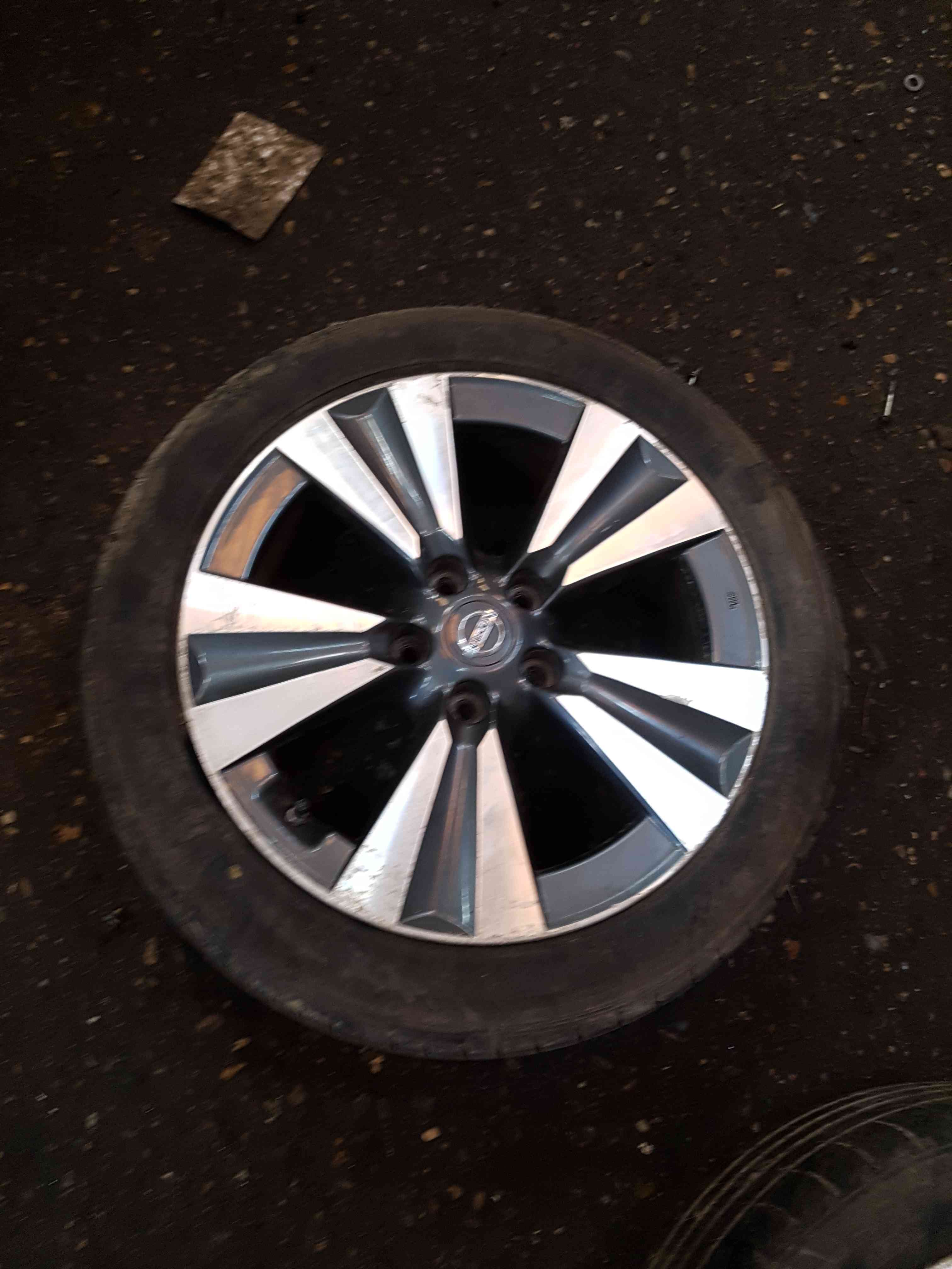 Thumb 5 Nissan Pulsar MK6 C13 2014-2018 Diamond Cut Alloy Wheel 3/5 0mm