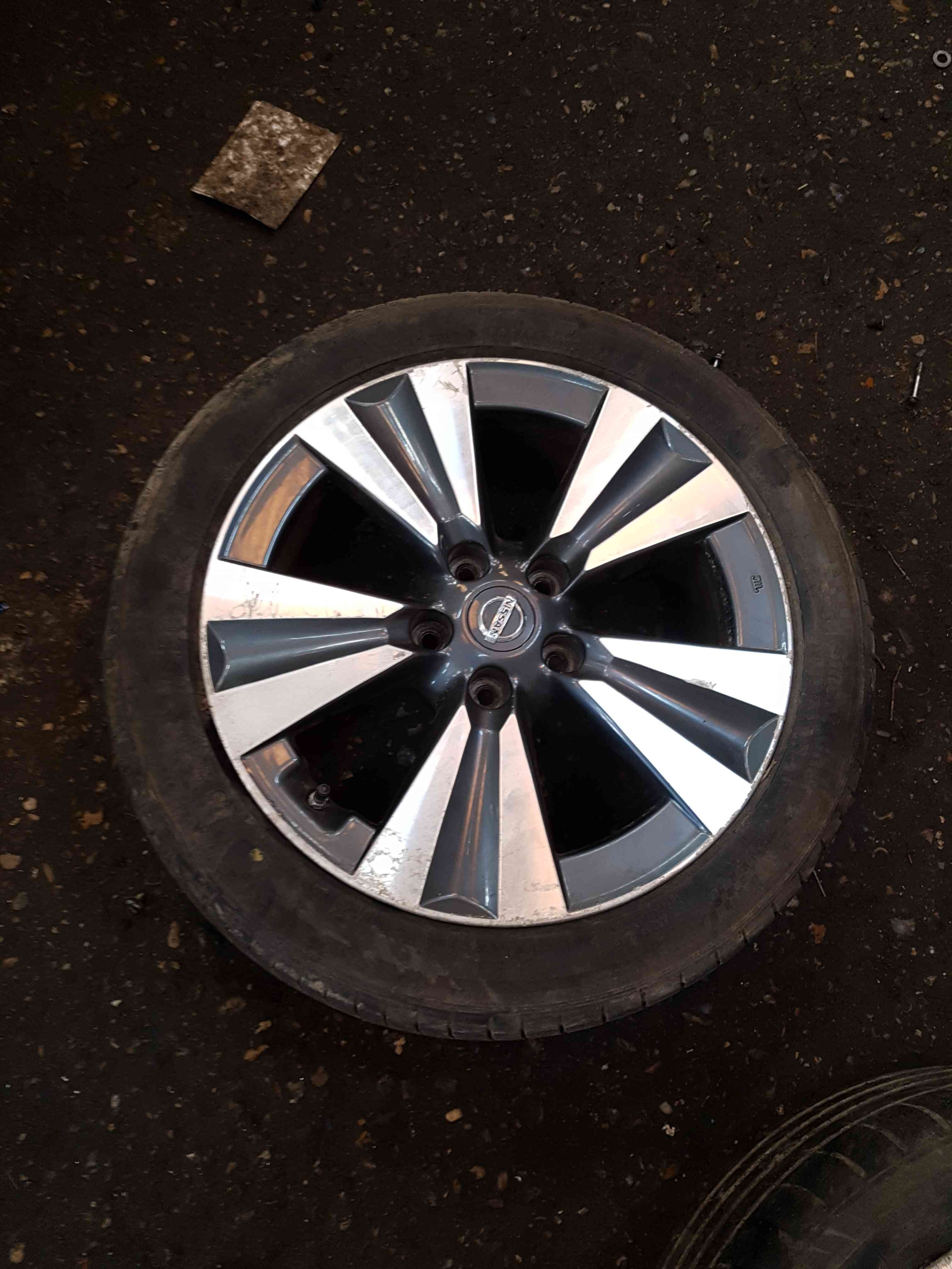 Thumb 6 Nissan Pulsar MK6 C13 2014-2018 Diamond Cut Alloy Wheel 3/5 0mm