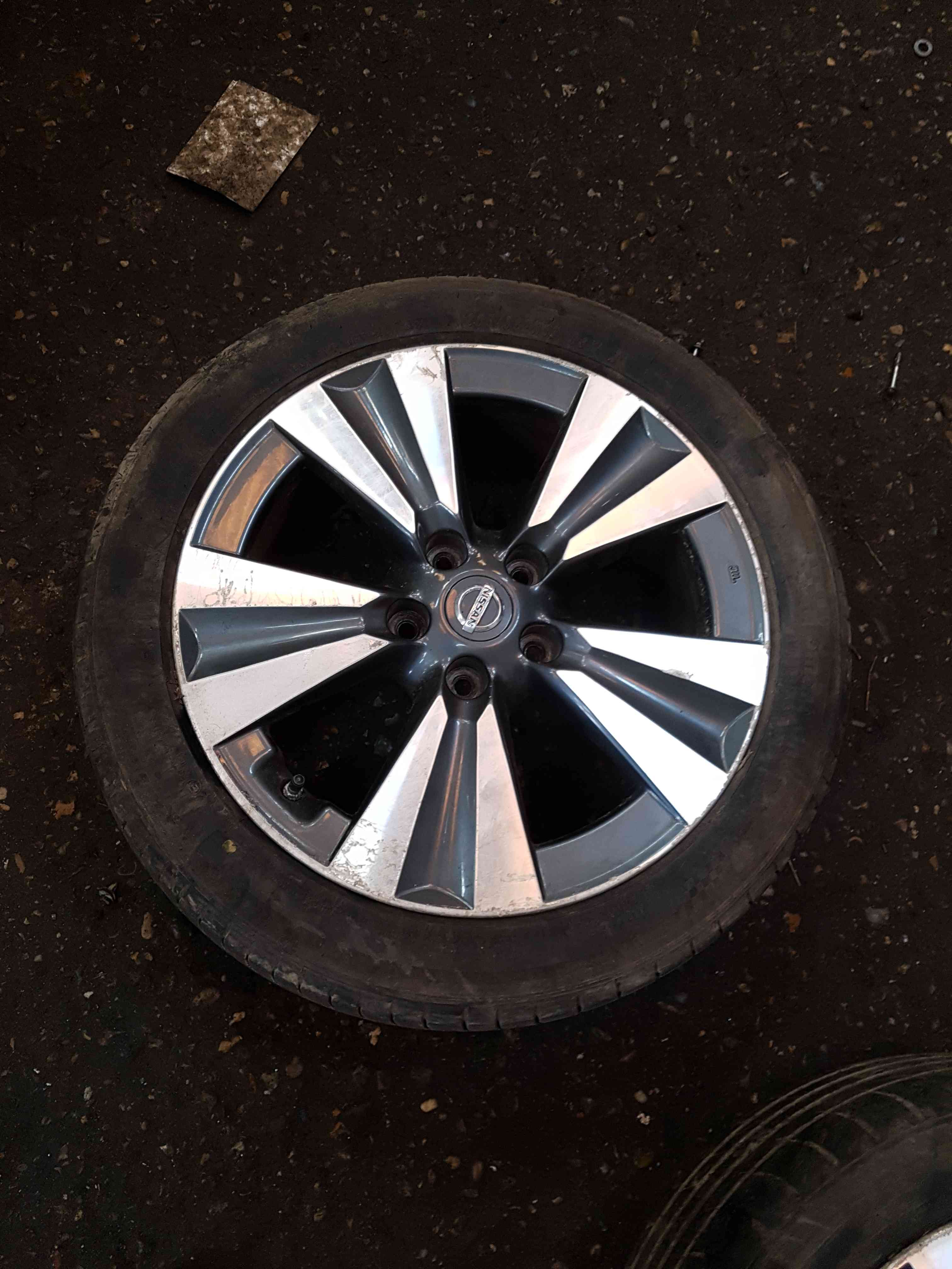 Thumb 7 Nissan Pulsar MK6 C13 2014-2018 Diamond Cut Alloy Wheel 3/5 0mm