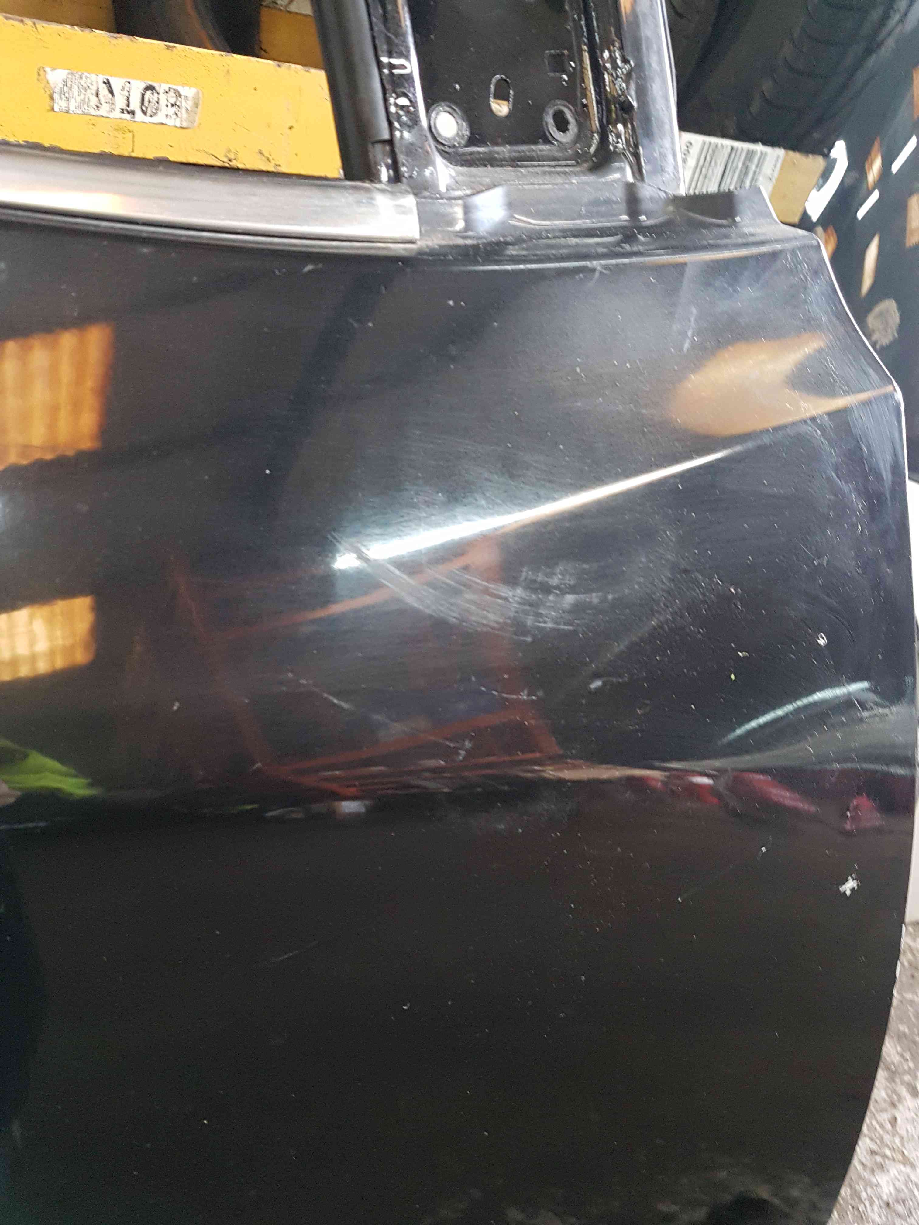 Thumb 3 Nissan Pulsar MK6 C13 2014-2018 Drivers OSF Front Door Black GNO DAMAGED