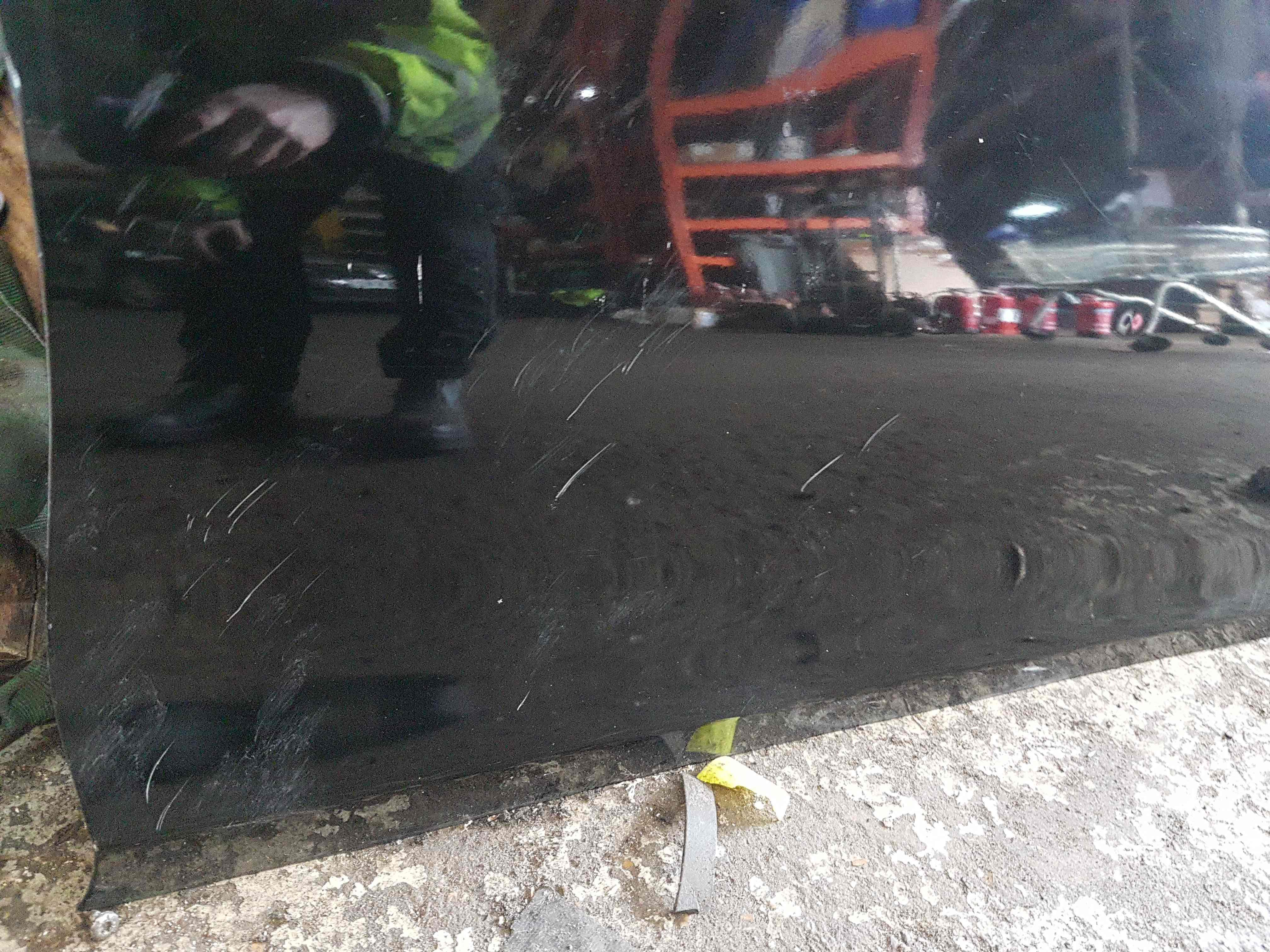 Thumb 5 Nissan Pulsar MK6 C13 2014-2018 Drivers OSF Front Door Black GNO DAMAGED