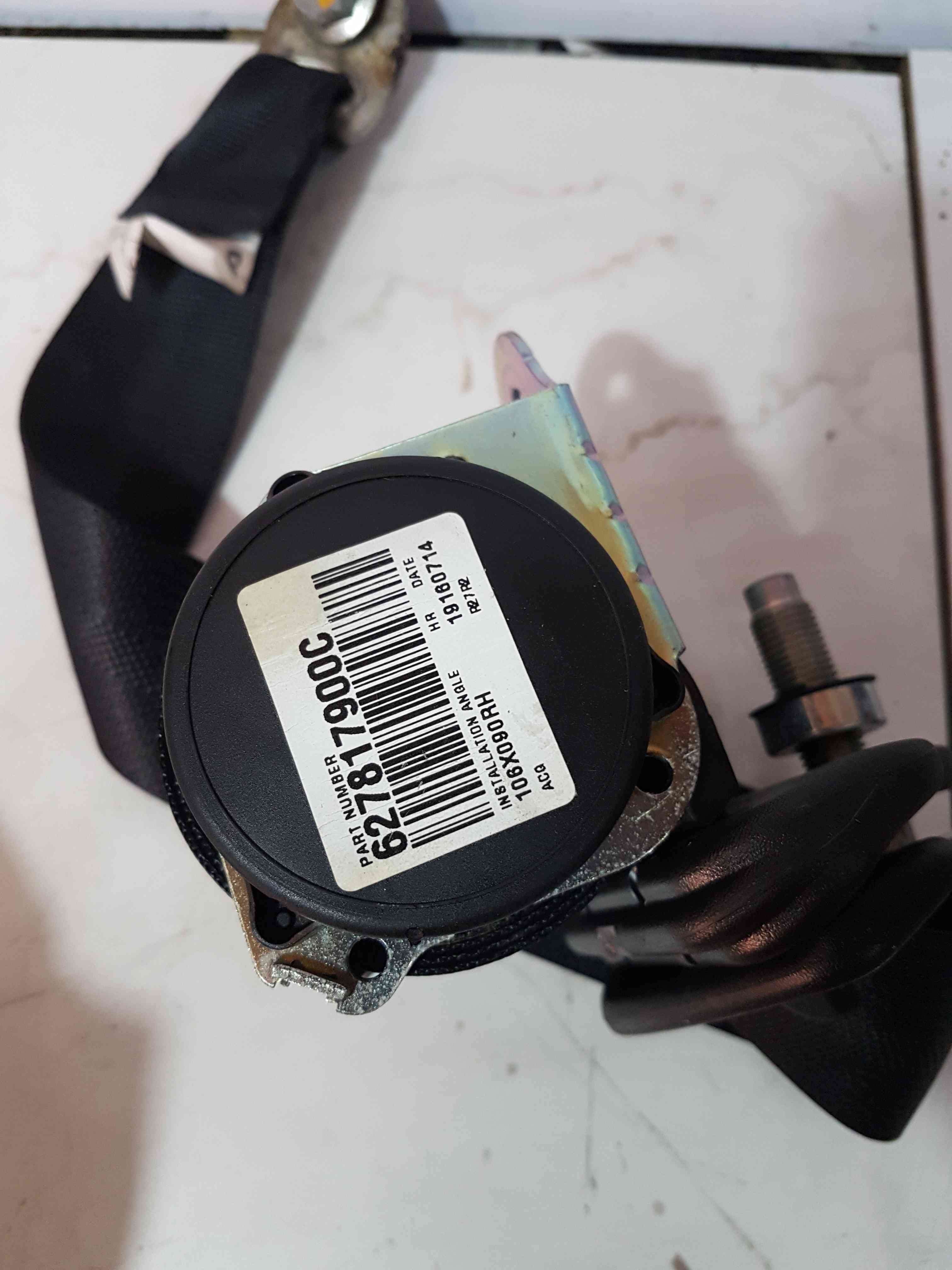 Thumb 4 Nissan Pulsar MK6 C13 2014-2018 Drivers OSR Rear Seat Belt 627817900c