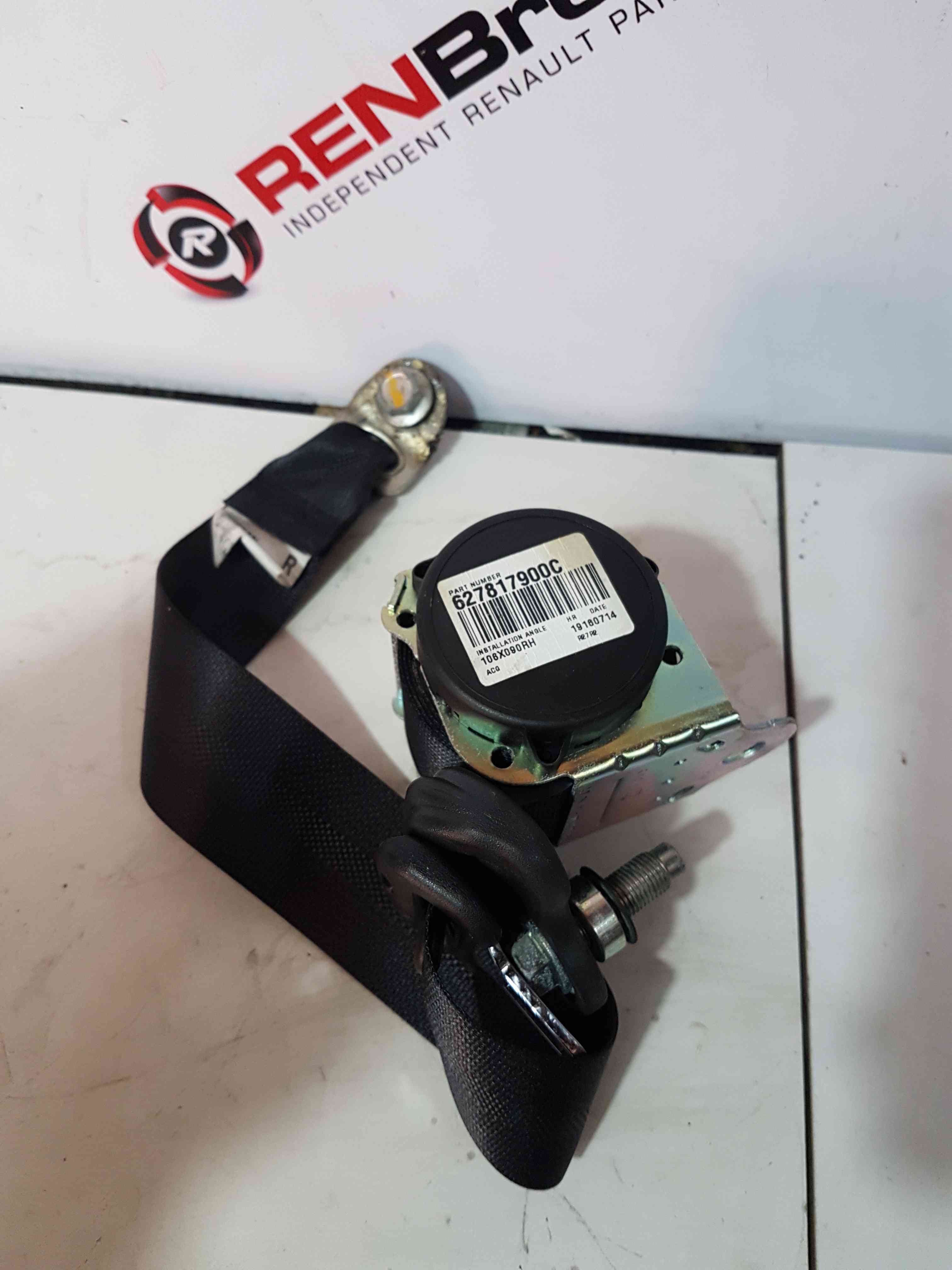 Thumb 5 Nissan Pulsar MK6 C13 2014-2018 Drivers OSR Rear Seat Belt 627817900c