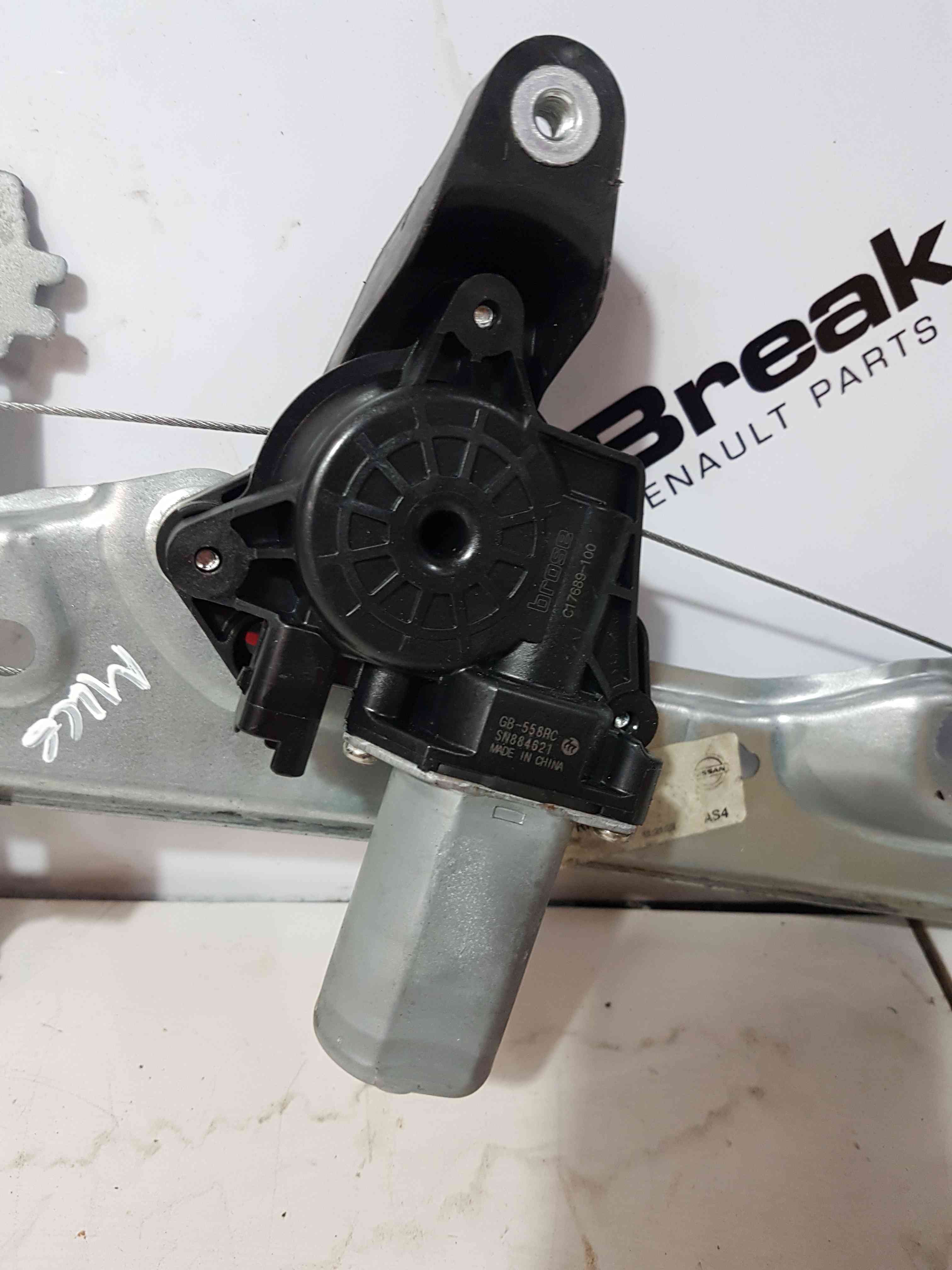 Thumb 3 Nissan Pulsar MK6 C13 2014-2018 Drivers OSR Rear Window Motor + Regulator