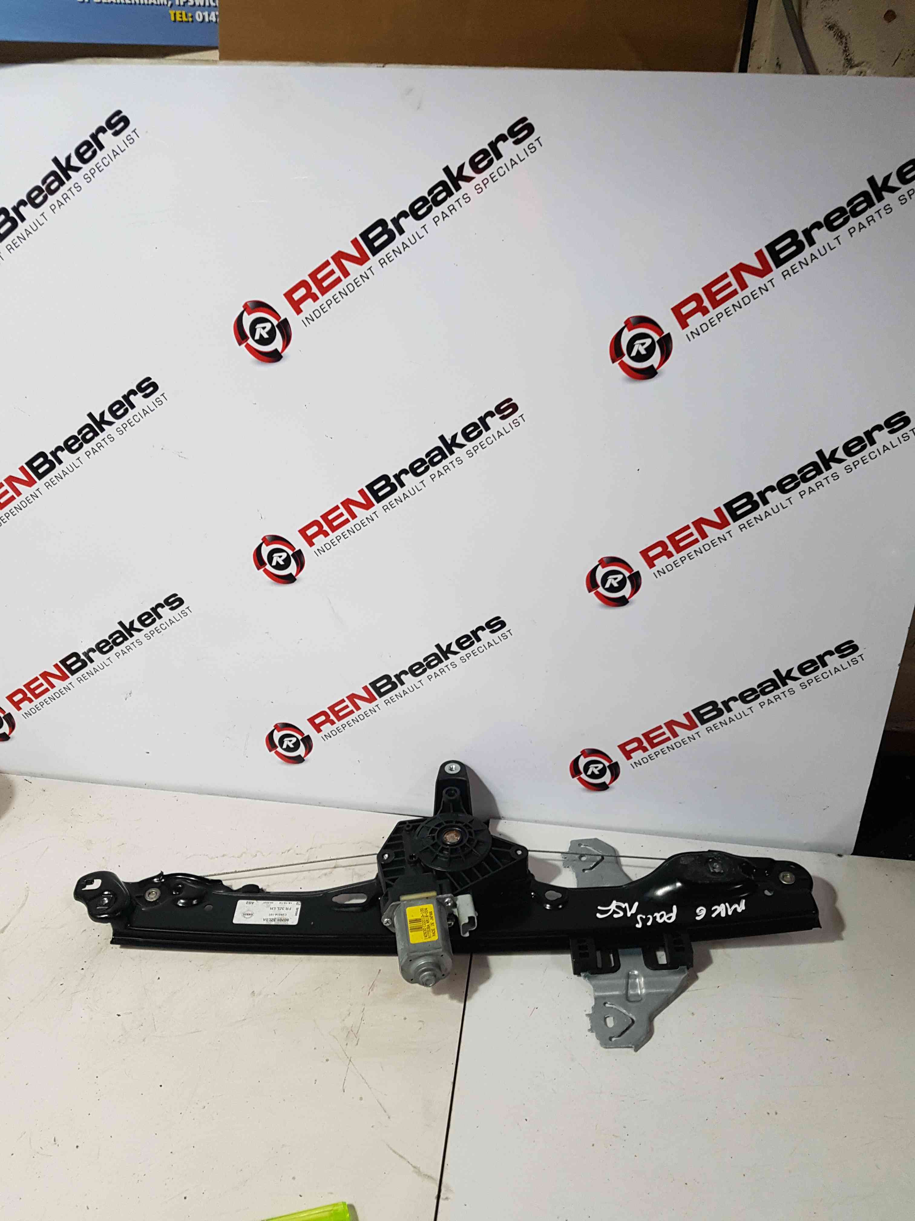 Thumb 4 Nissan Pulsar MK6 C13 2014-2018 Passenger NSF Front Window Motor + Regulator