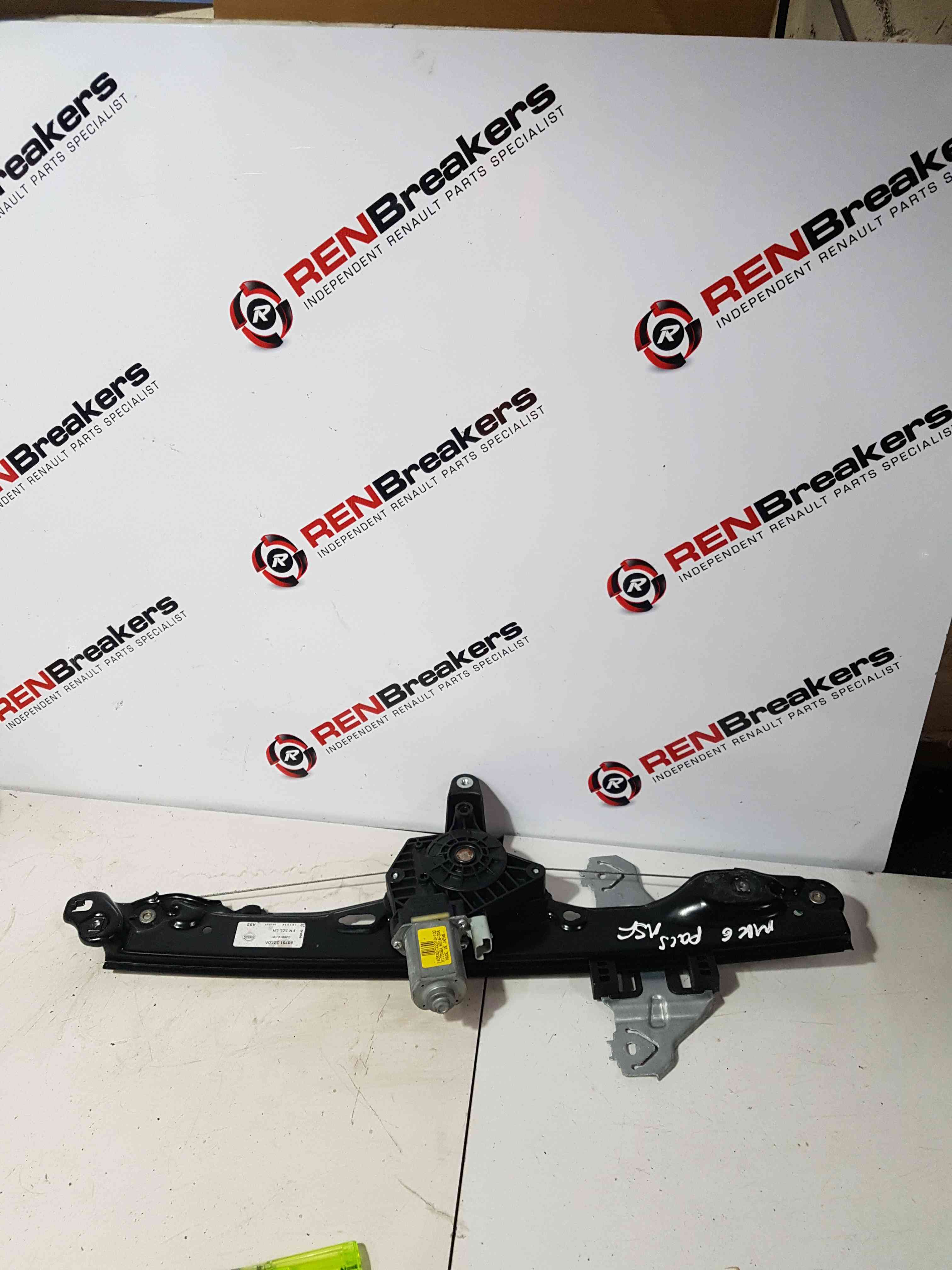 Thumb 6 Nissan Pulsar MK6 C13 2014-2018 Passenger NSF Front Window Motor + Regulator