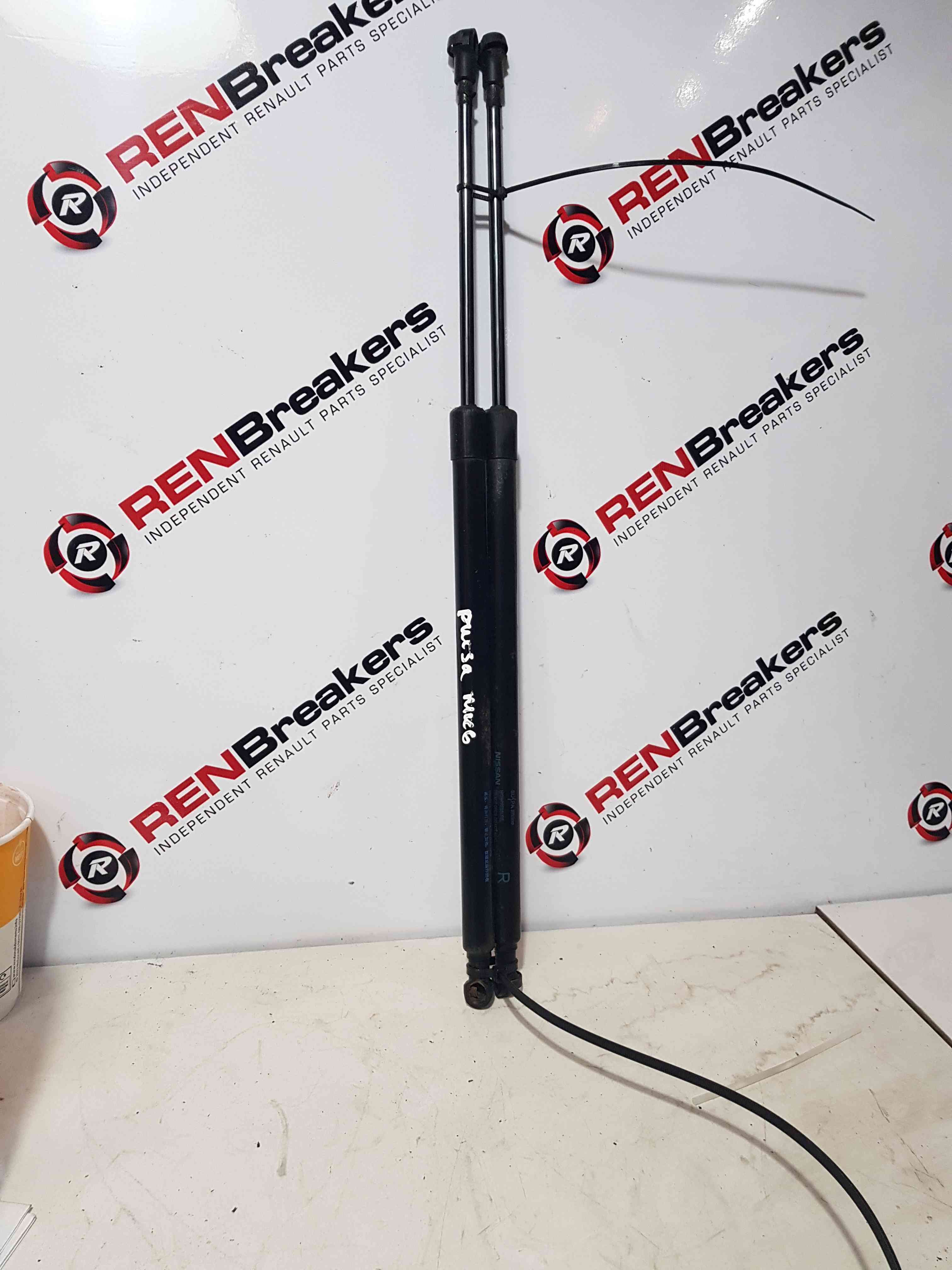 Thumb 2 Nissan Pulsar MK6 C13 2014-2018 Rear Boot Strut Stay Pair 904513ZL1A