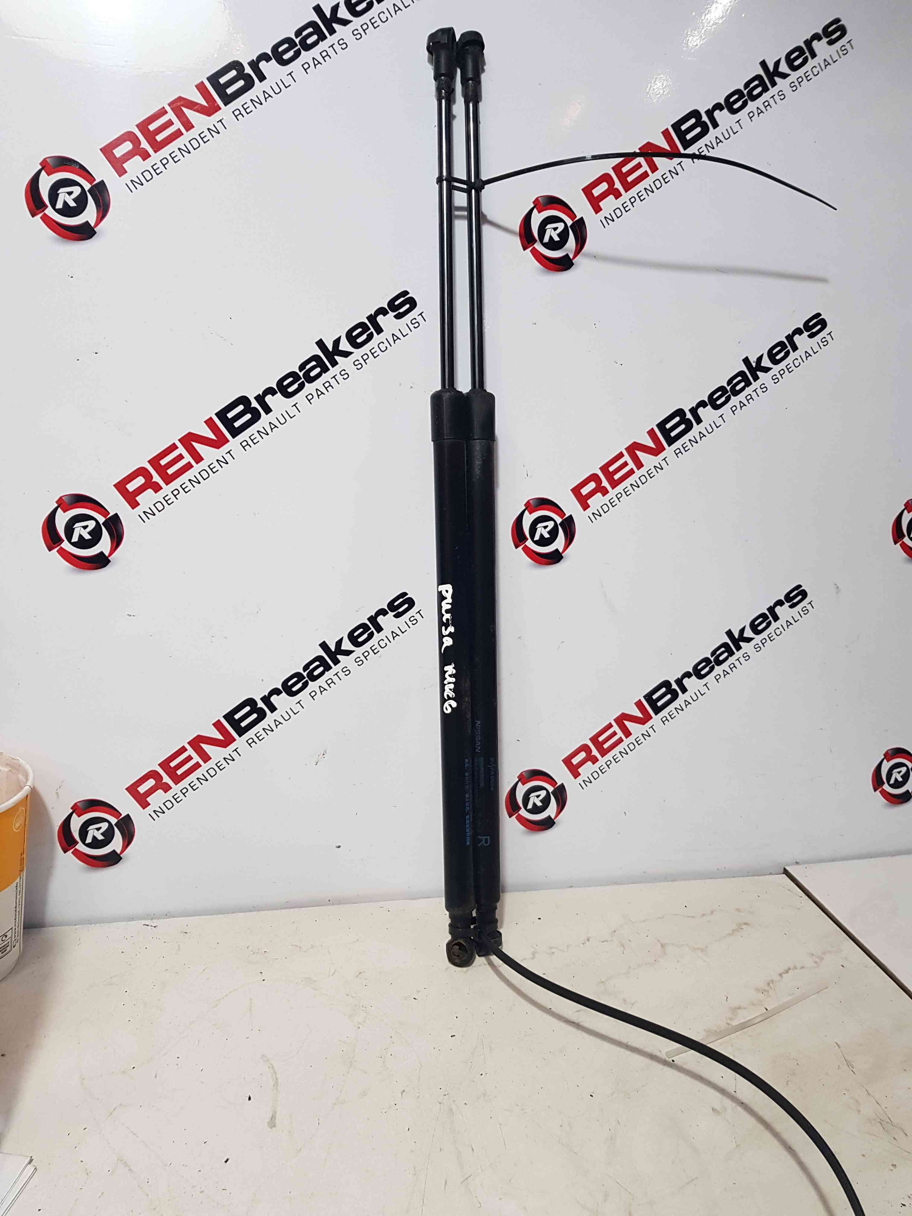 Thumb 3 Nissan Pulsar MK6 C13 2014-2018 Rear Boot Strut Stay Pair 904513ZL1A