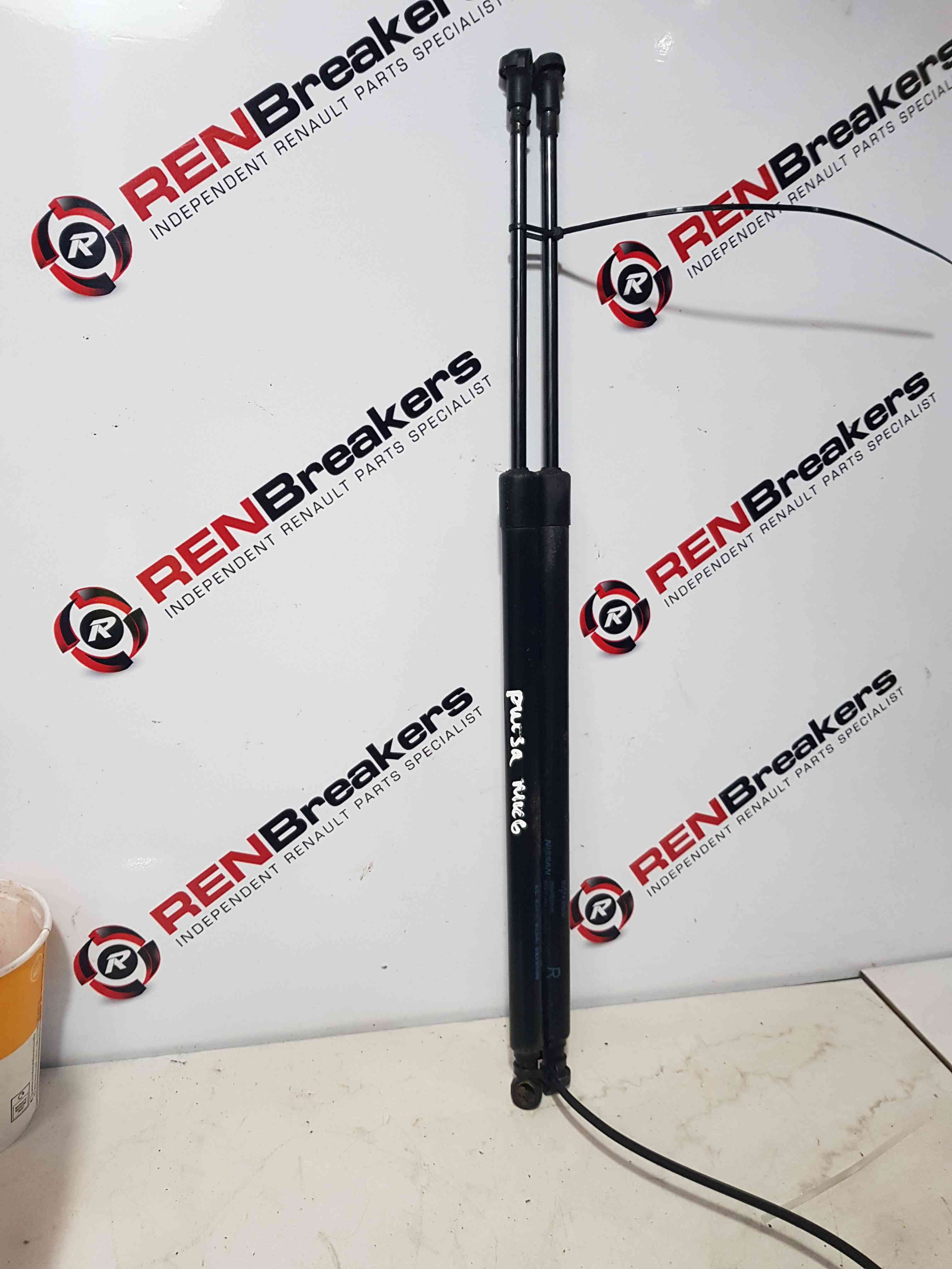 Thumb 7 Nissan Pulsar MK6 C13 2014-2018 Rear Boot Strut Stay Pair 904513ZL1A