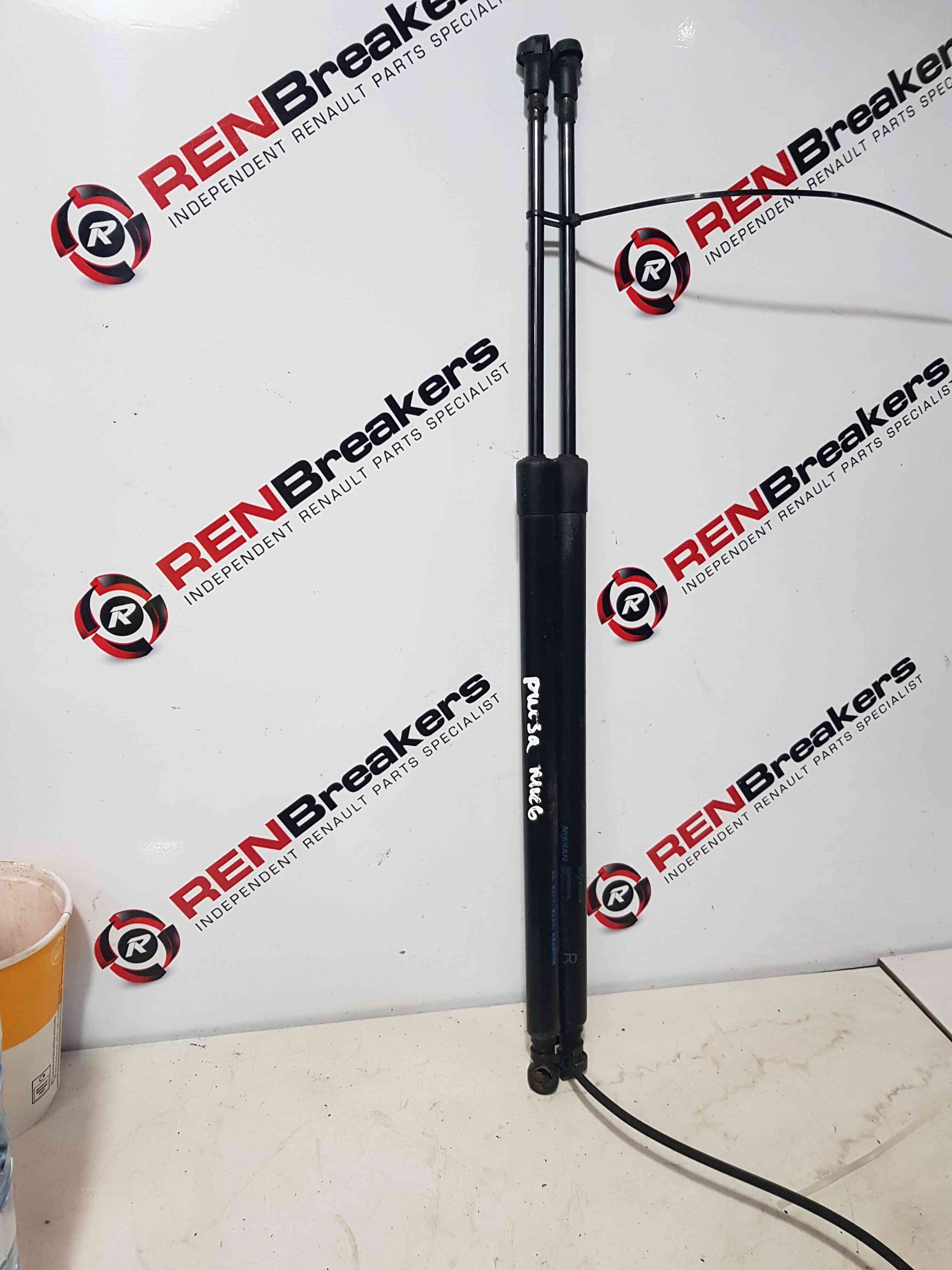 Thumb 8 Nissan Pulsar MK6 C13 2014-2018 Rear Boot Strut Stay Pair 904513ZL1A