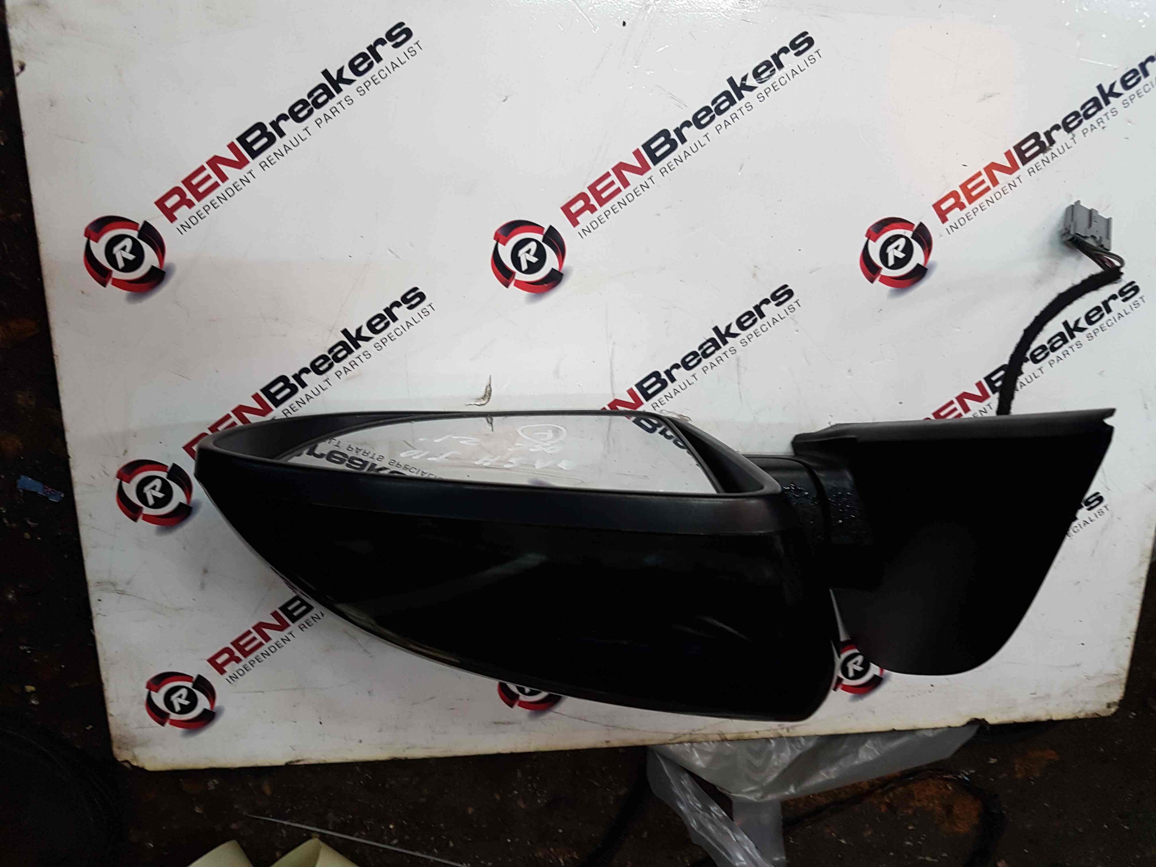 Thumb 2 Nissan Qashqai +2 MK1 2006-2013 Drivers Os Wing Mirror Black Z11 Folding