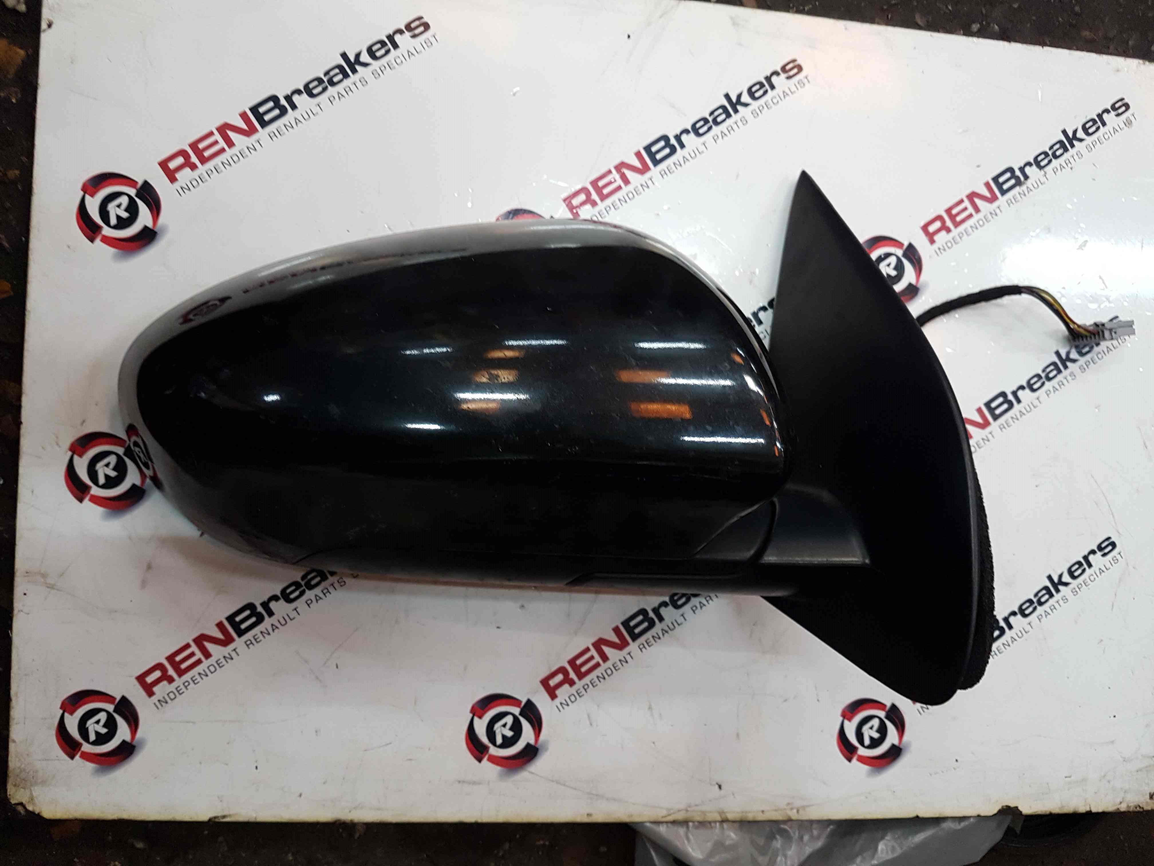 Thumb 3 Nissan Qashqai +2 MK1 2006-2013 Drivers Os Wing Mirror Black Z11 Folding