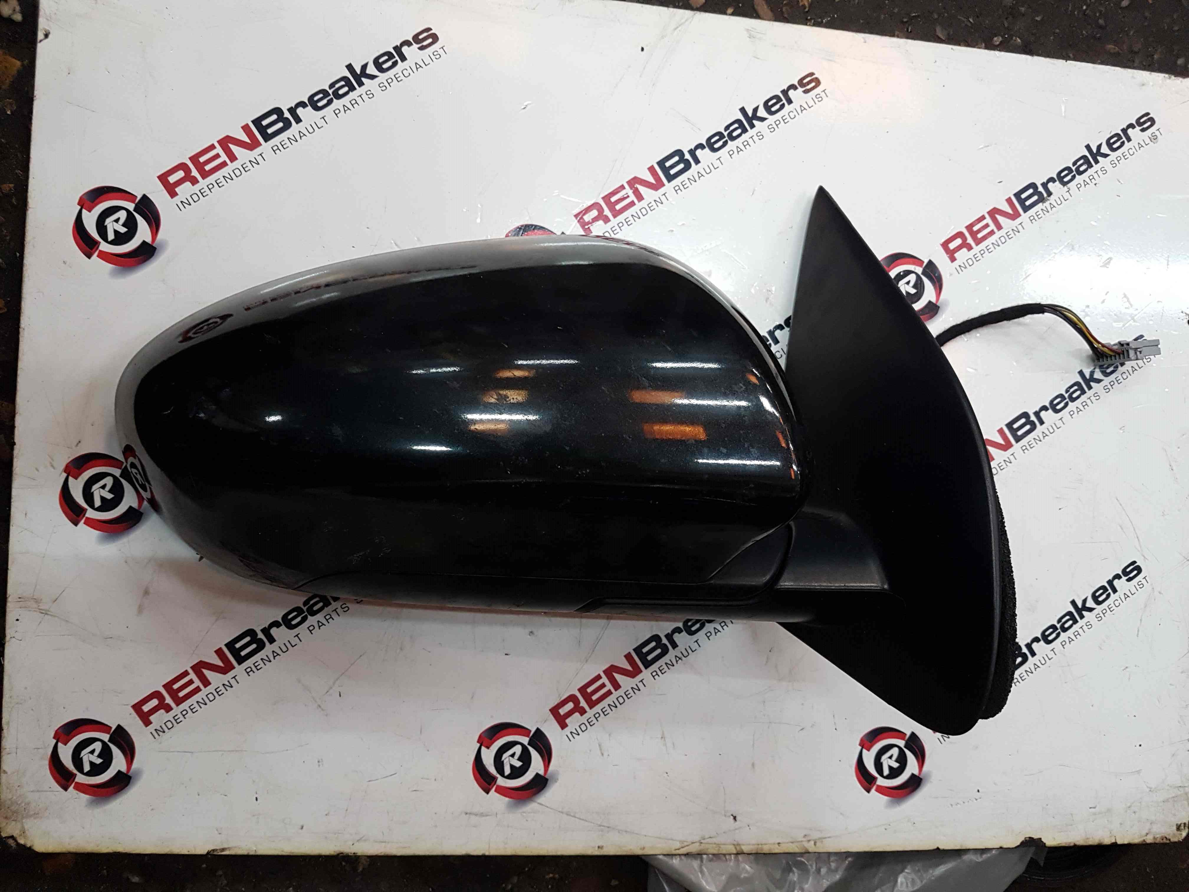 Thumb 4 Nissan Qashqai +2 MK1 2006-2013 Drivers Os Wing Mirror Black Z11 Folding