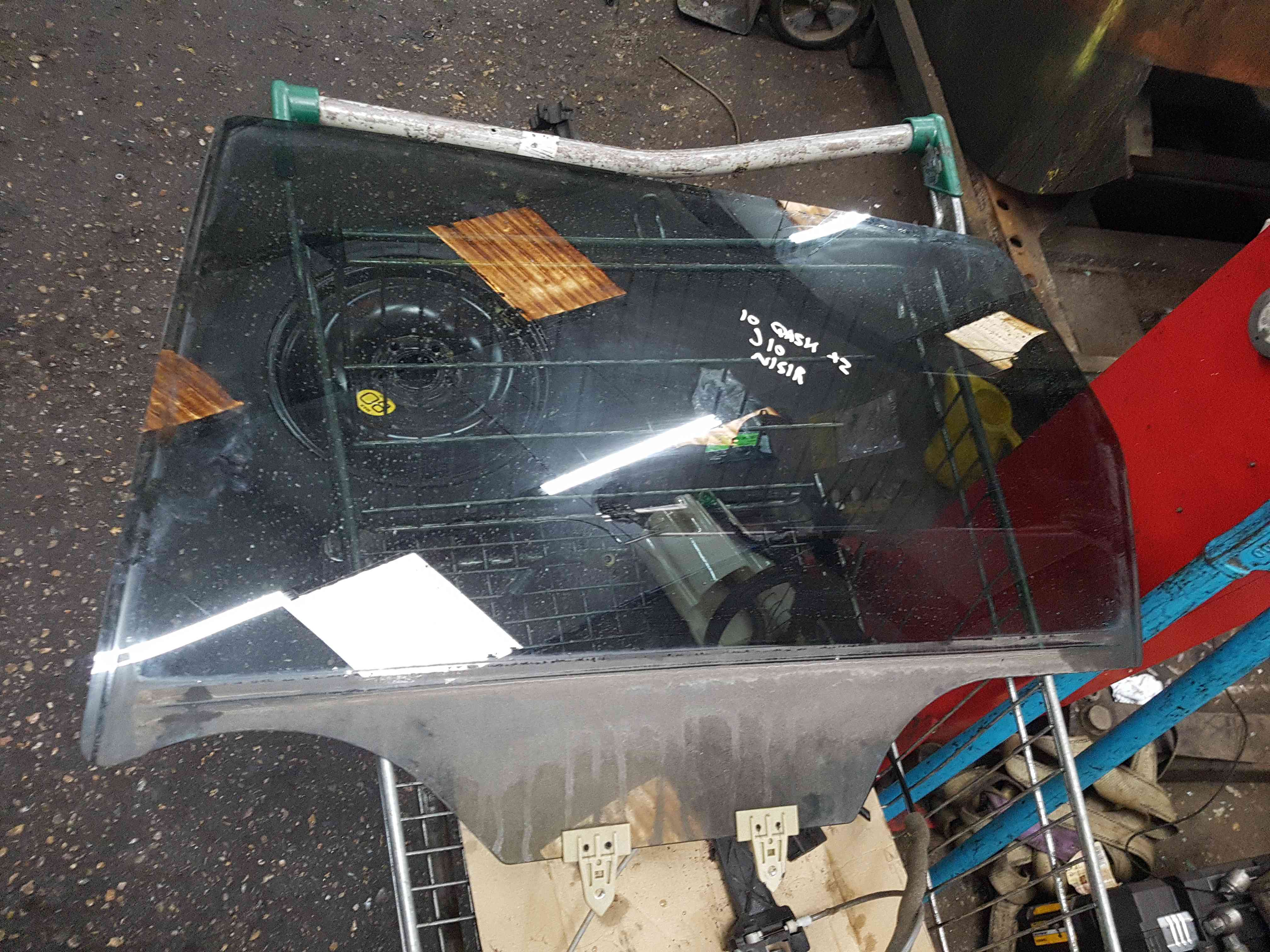 Thumb 2 Nissan Qashqai +2 MK1 2006-2013 Tinted NSR Glass Passenger Rear