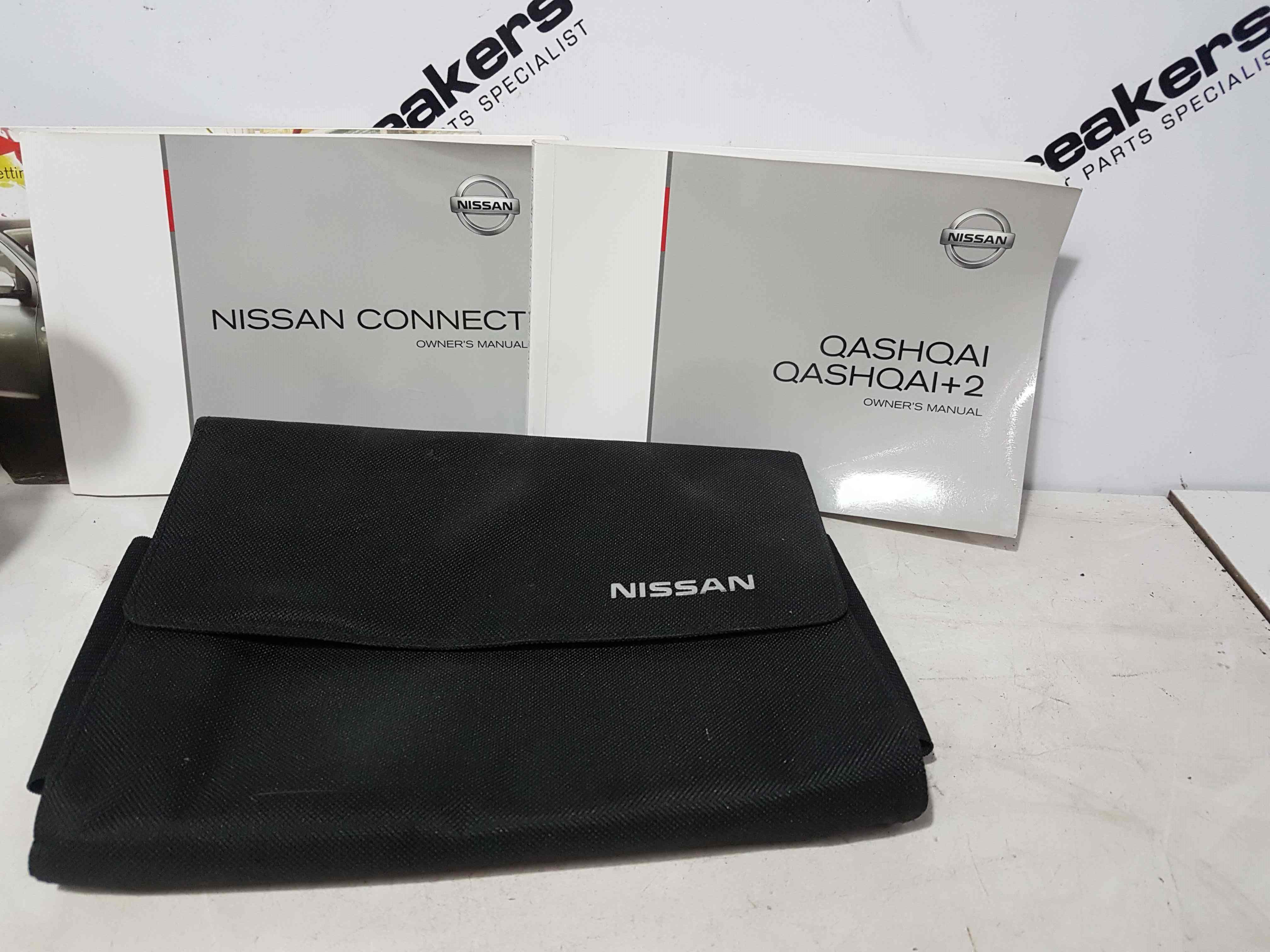 Thumb 3 Nissan Qashqai +2 MK2 2006-2013 Document Wallet Folder Owners Manual 