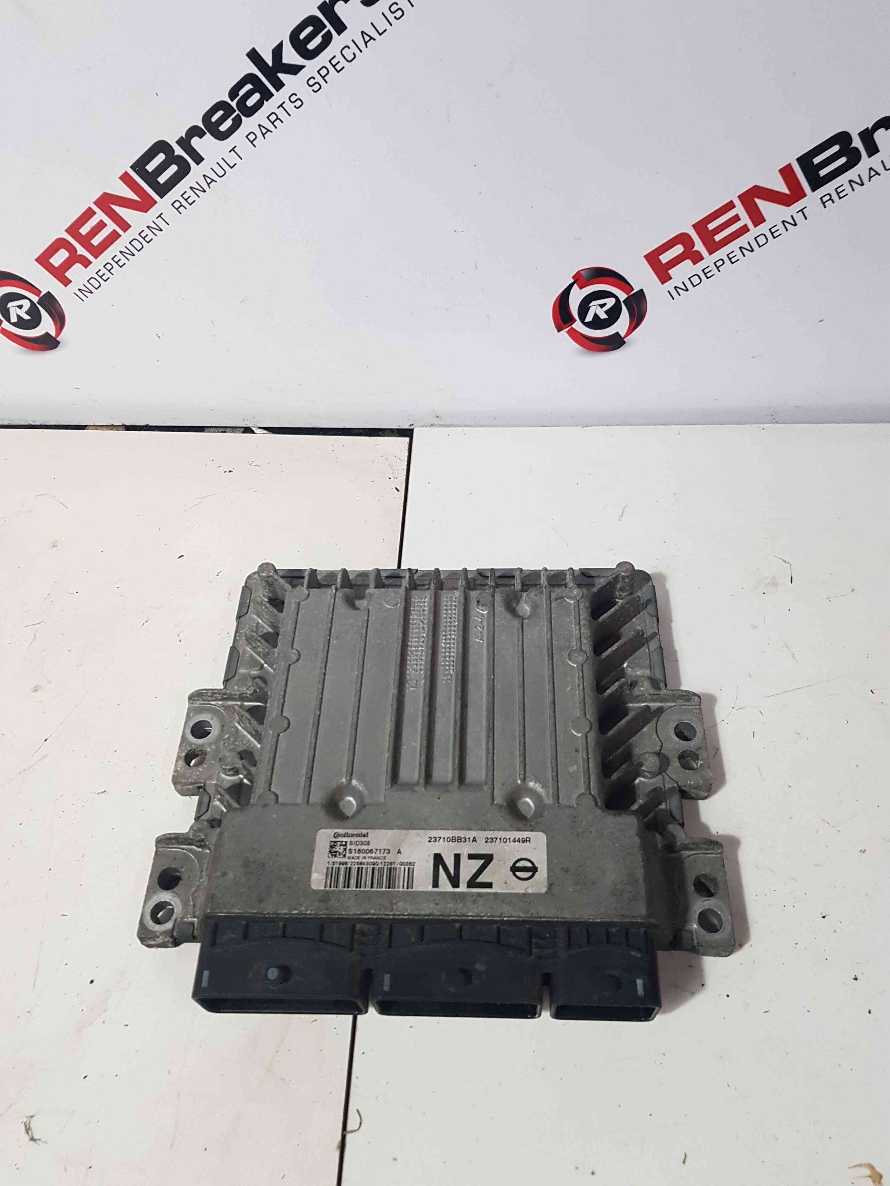 Thumb 2 Nissan Qashqai 2006-2013 1.5 DCI Engine Control Unit ECU Computer 23710BB31A