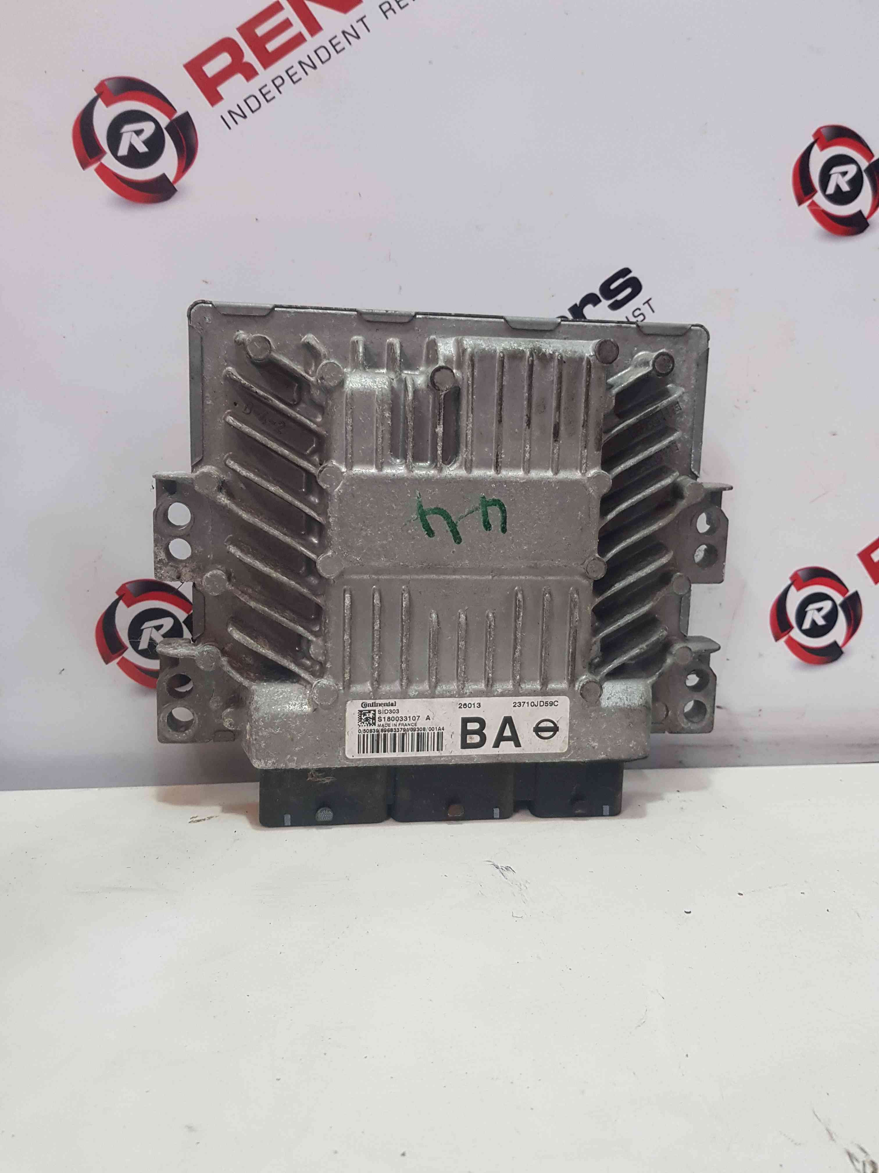 Thumb 6 Nissan Qashqai 2006-2013 1.5 DCI Engine Control Unit ECU Computer 23710JD59C