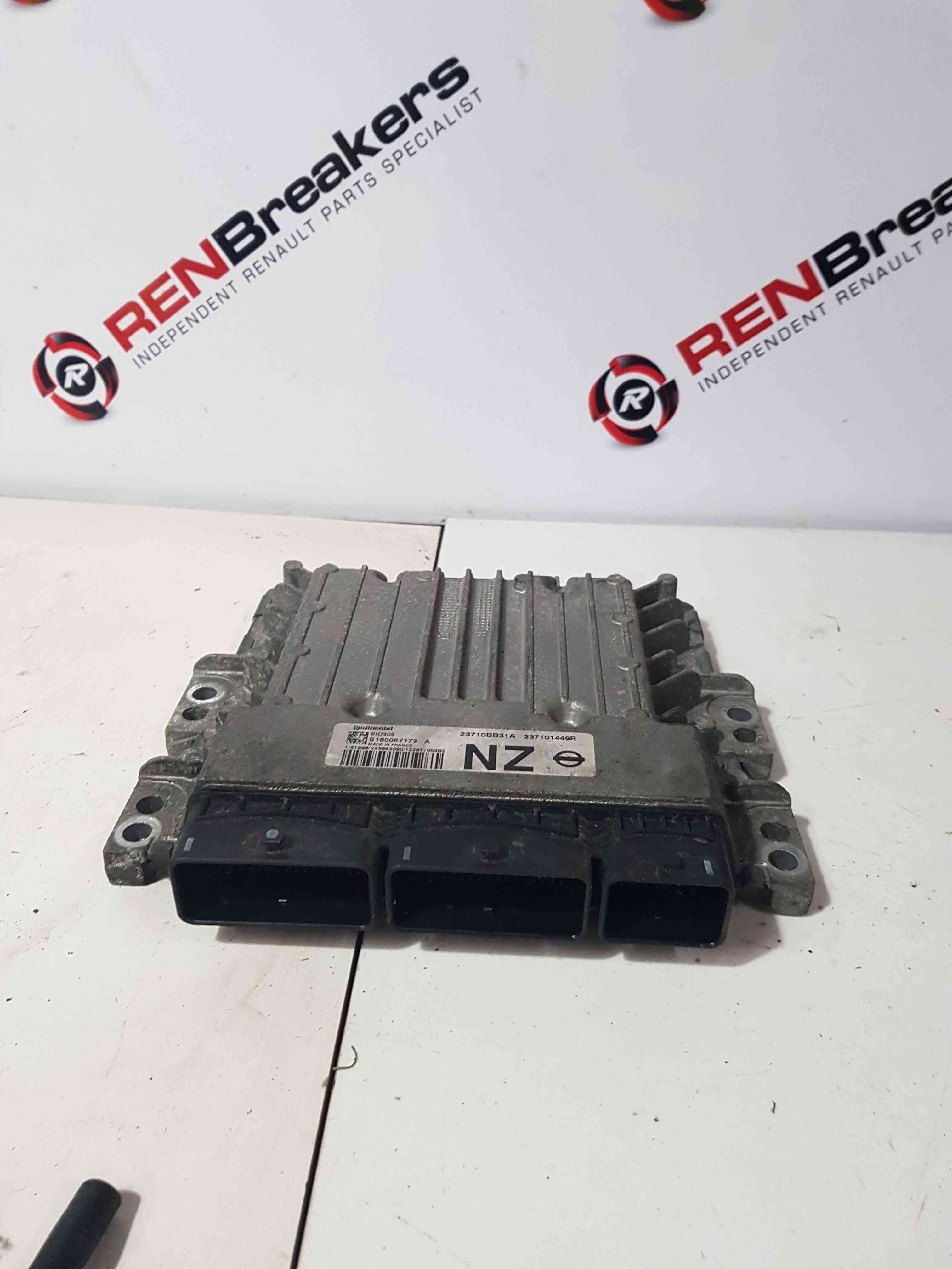 Thumb 3 Nissan Qashqai 2006-2013 1.5 DCI Engine Control Unit ECU Computer 23710BB31A