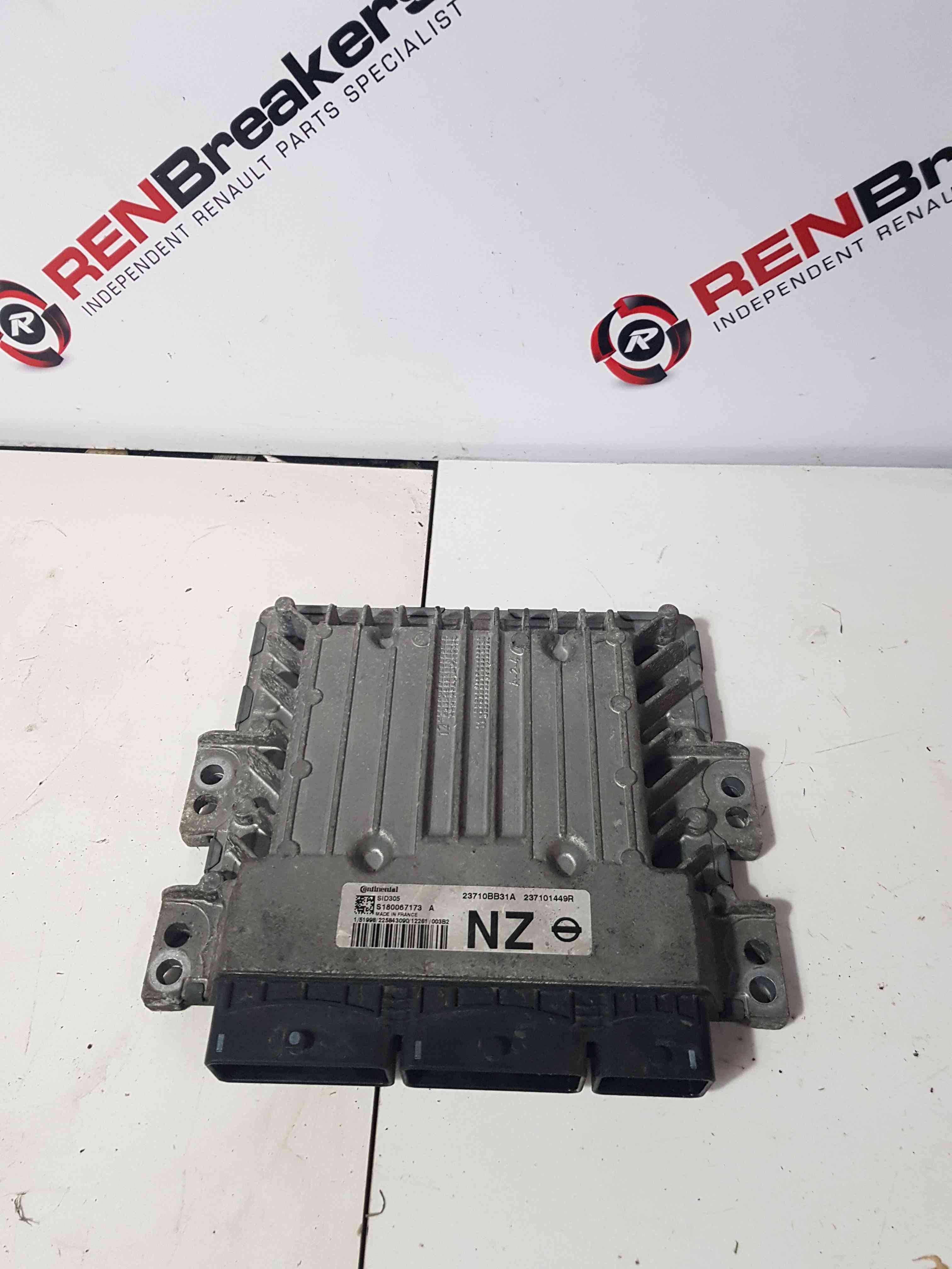 Thumb 6 Nissan Qashqai 2006-2013 1.5 DCI Engine Control Unit ECU Computer 23710BB31A